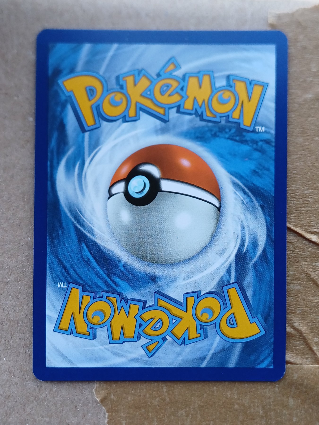 Card back