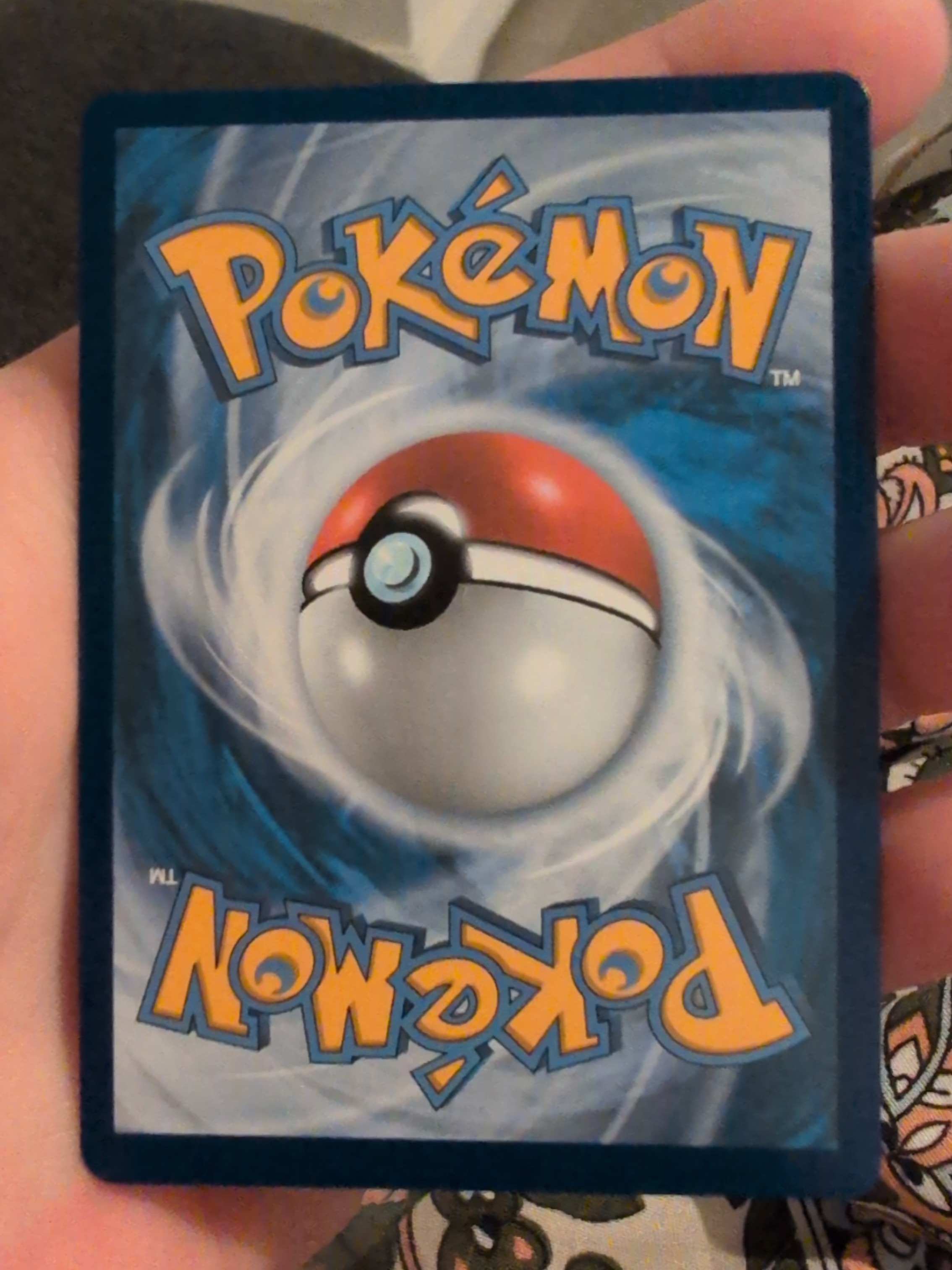 Card back
