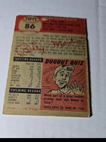 Card back