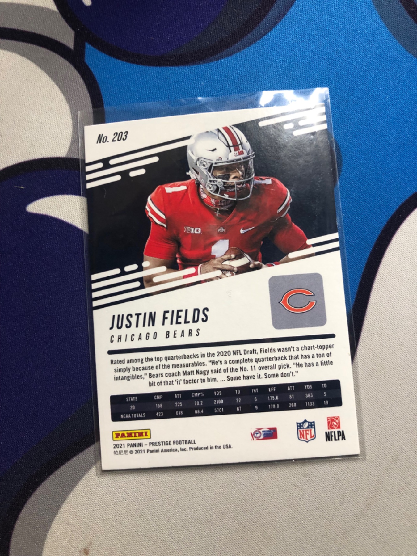 Card back