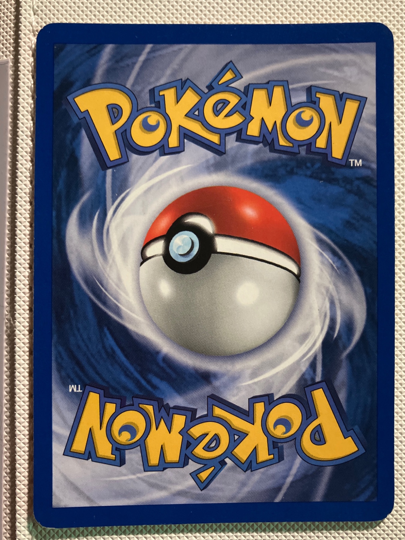 Card back