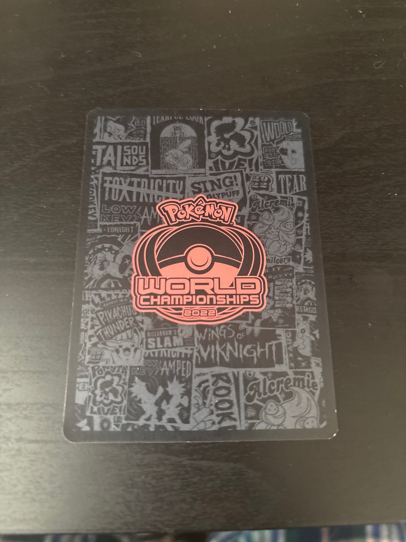 Card back