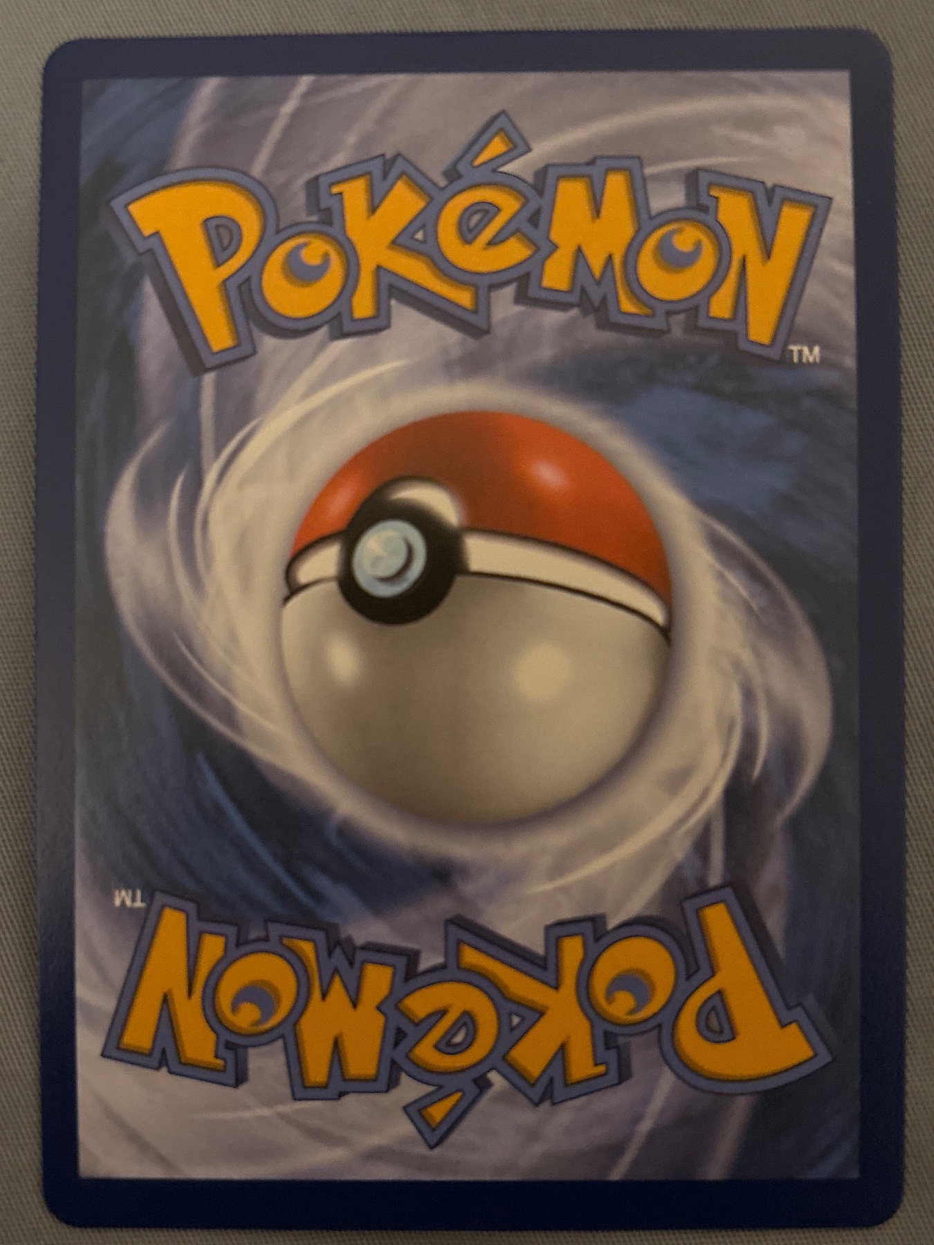 Card back