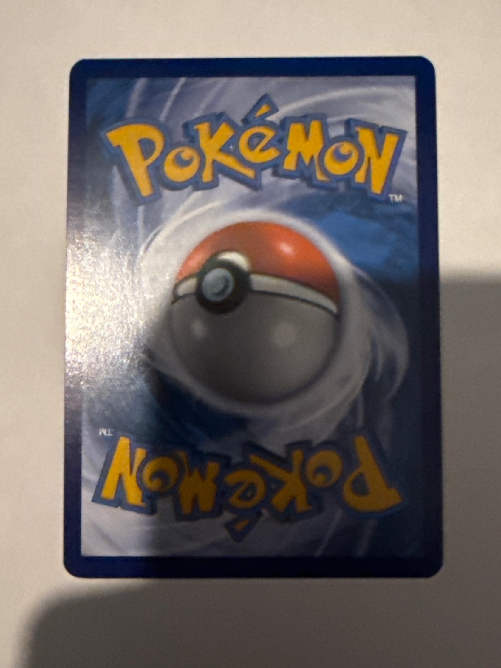 Card back