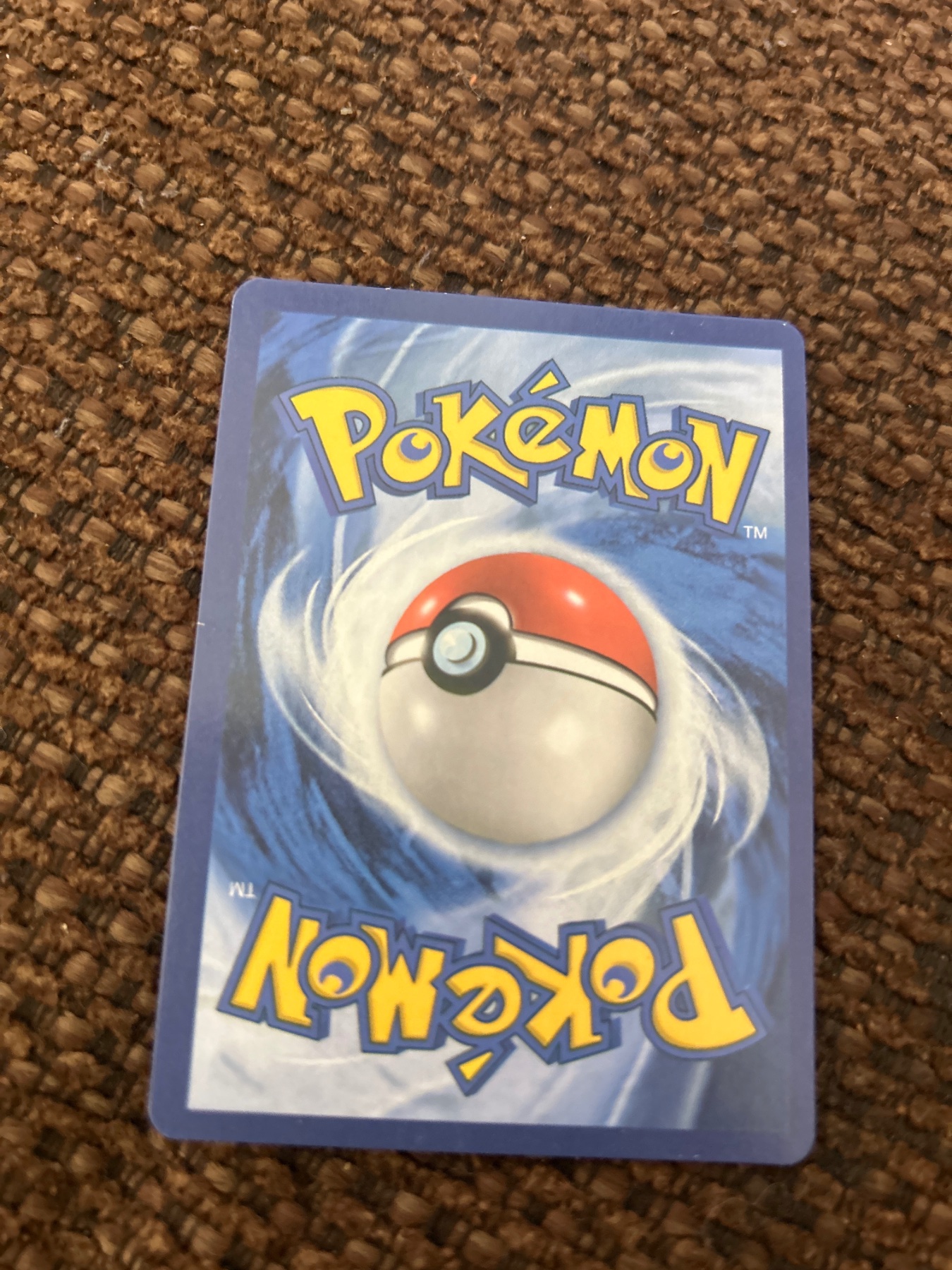 Card back