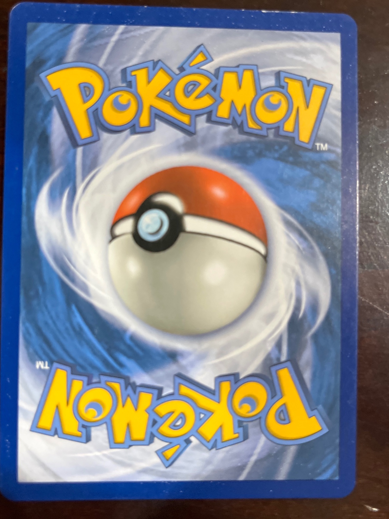Card back
