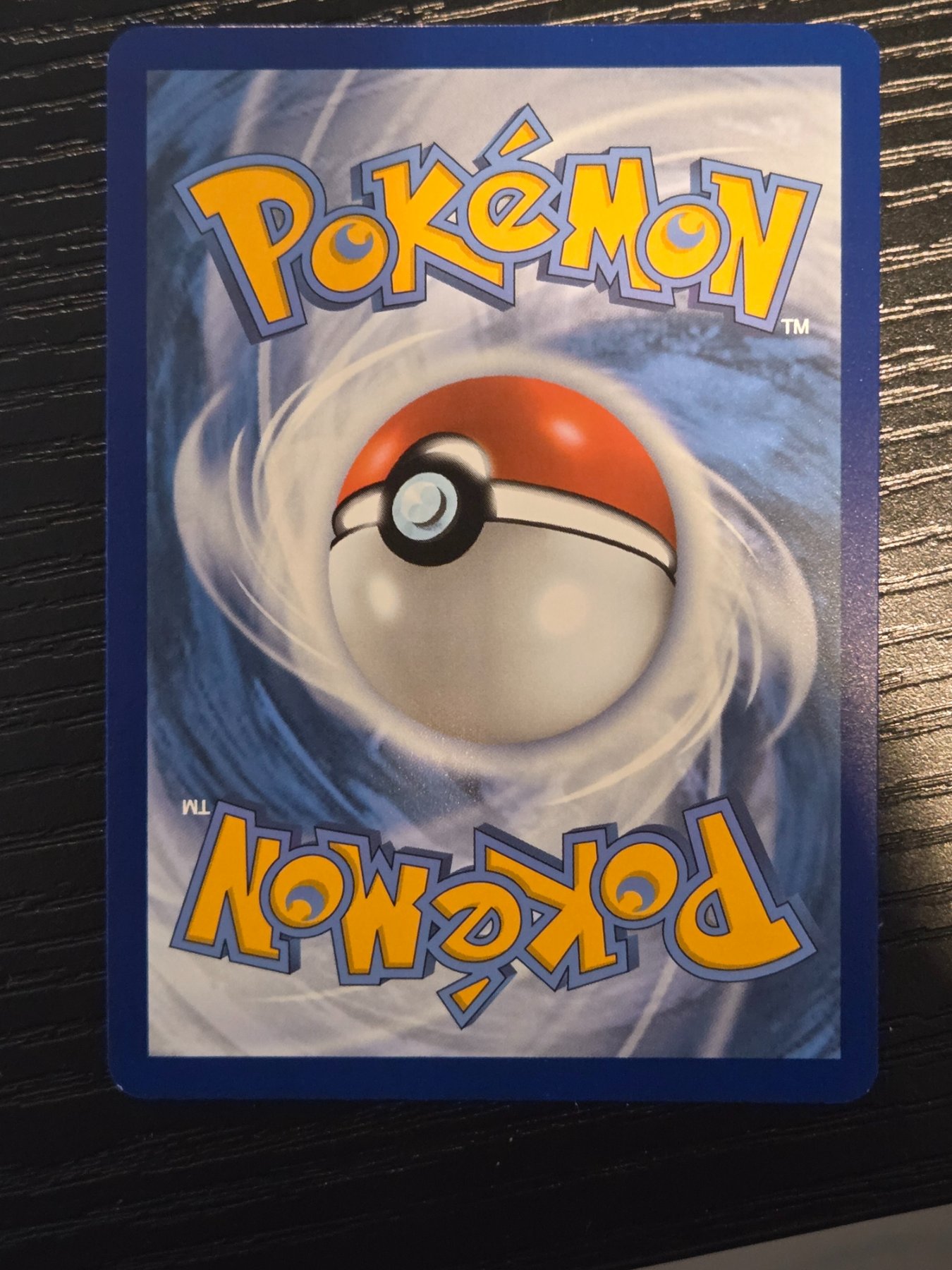 Card back