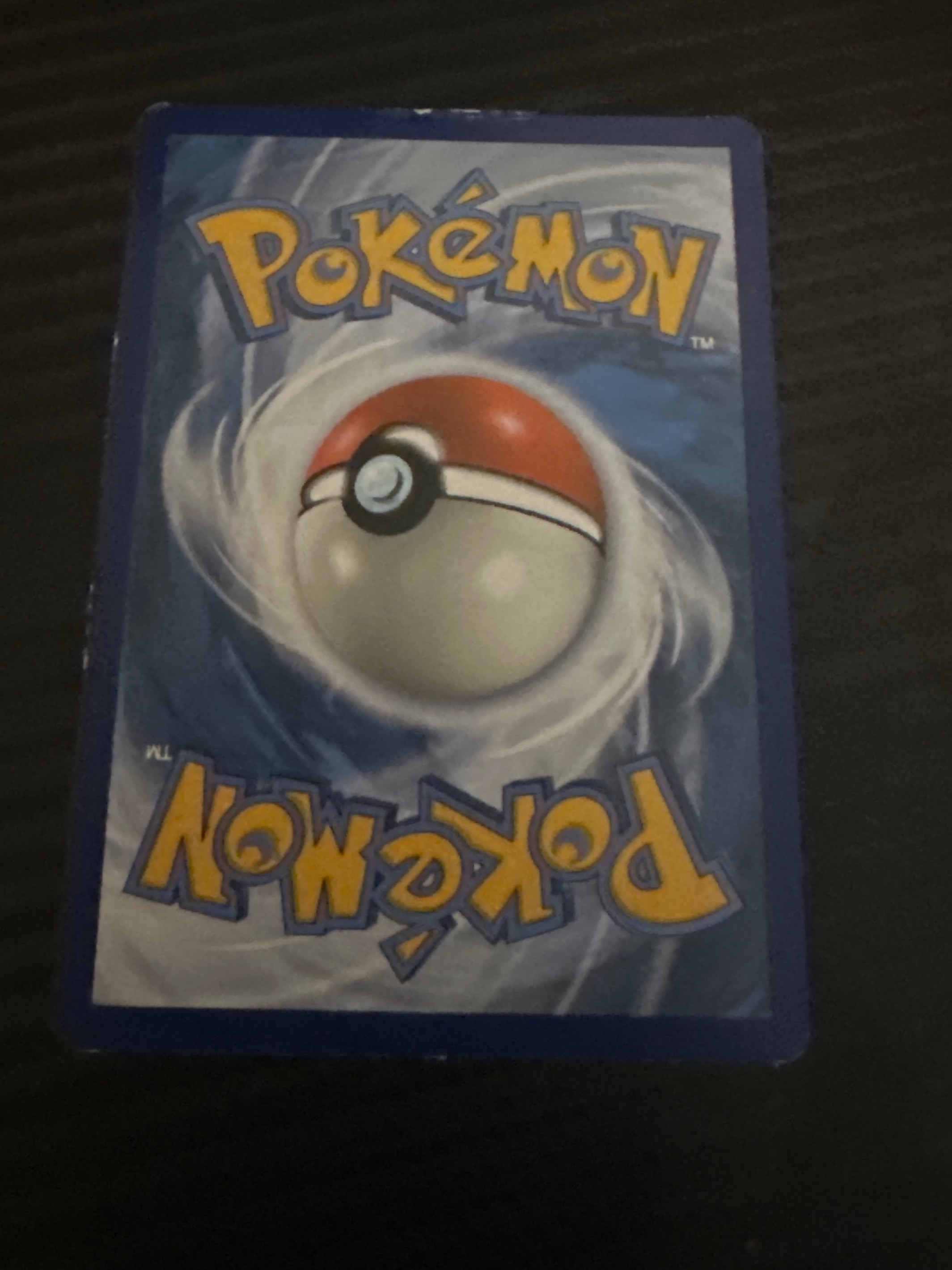 Card back