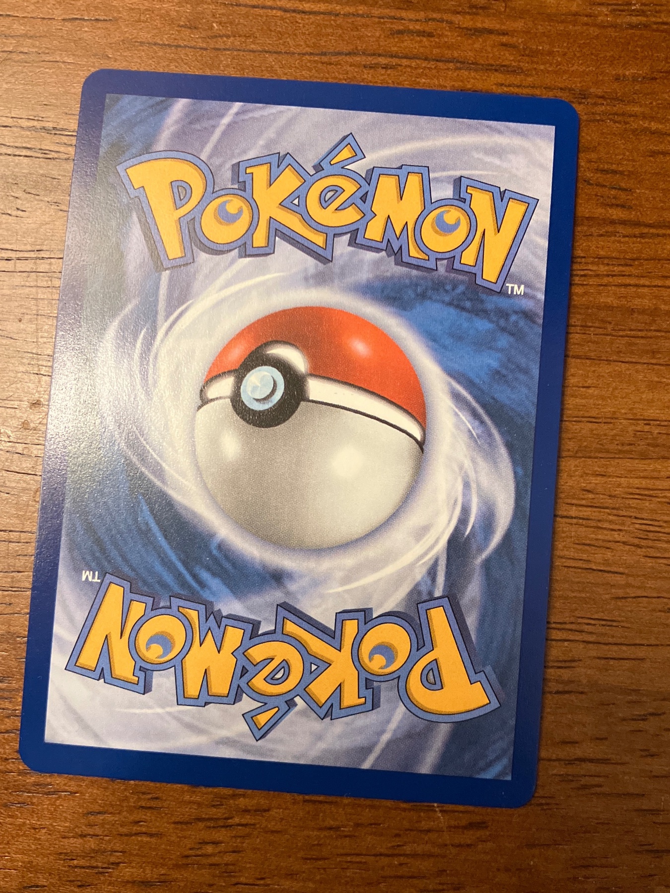 Card back