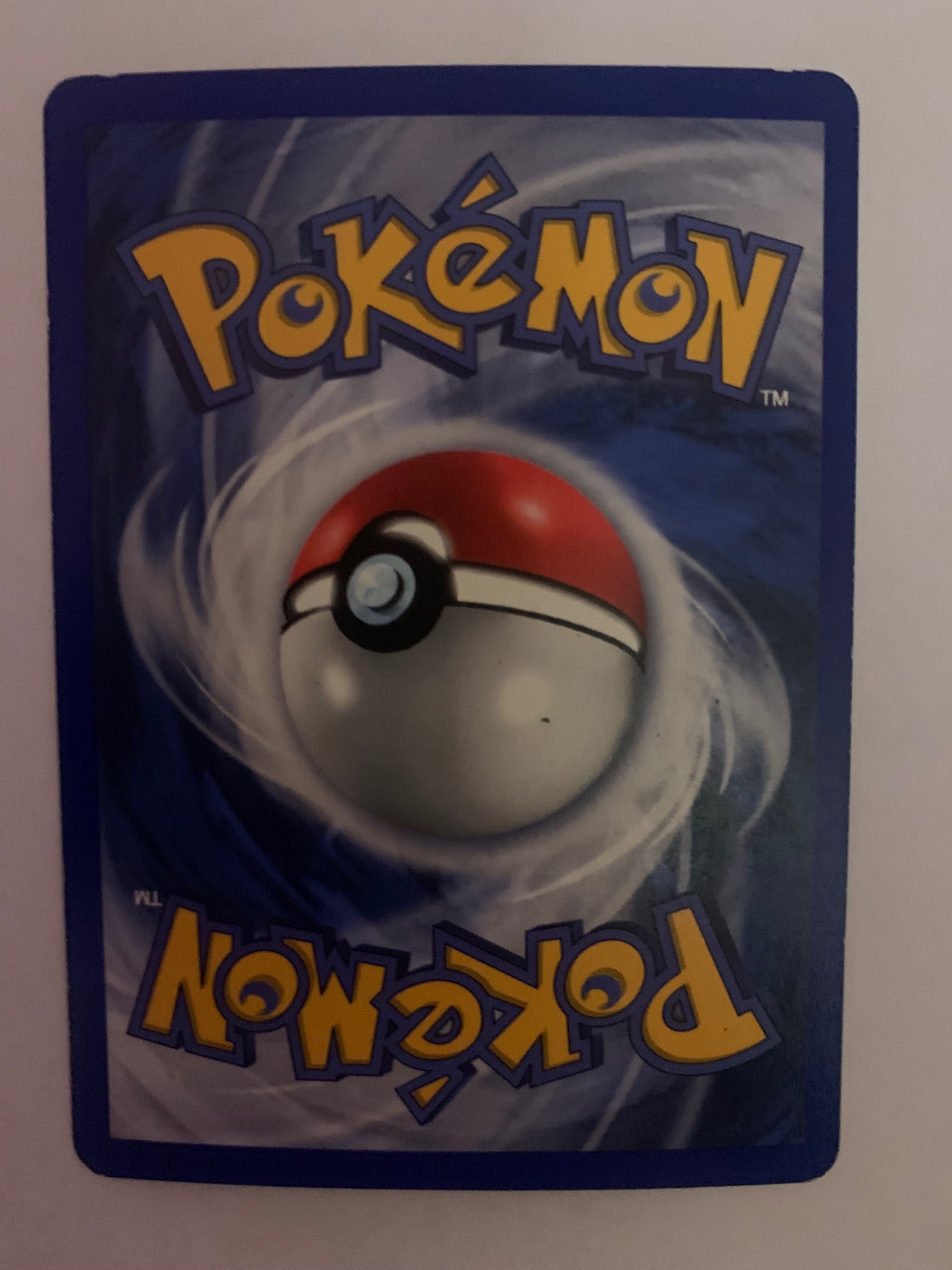 Card back