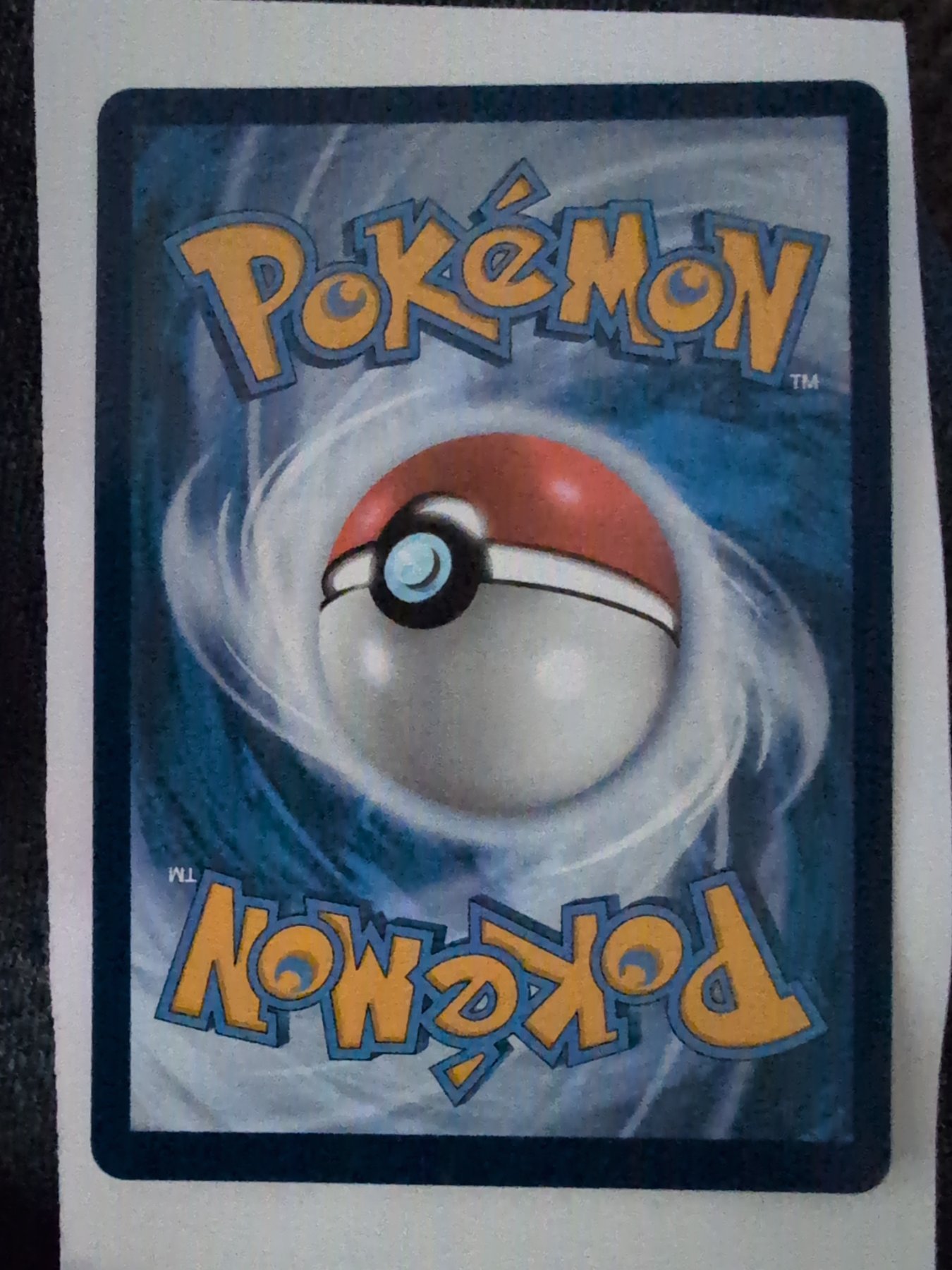 Card back