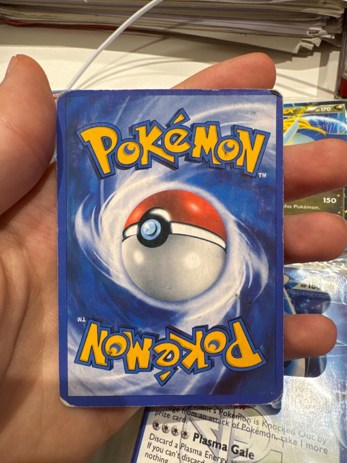 Card back