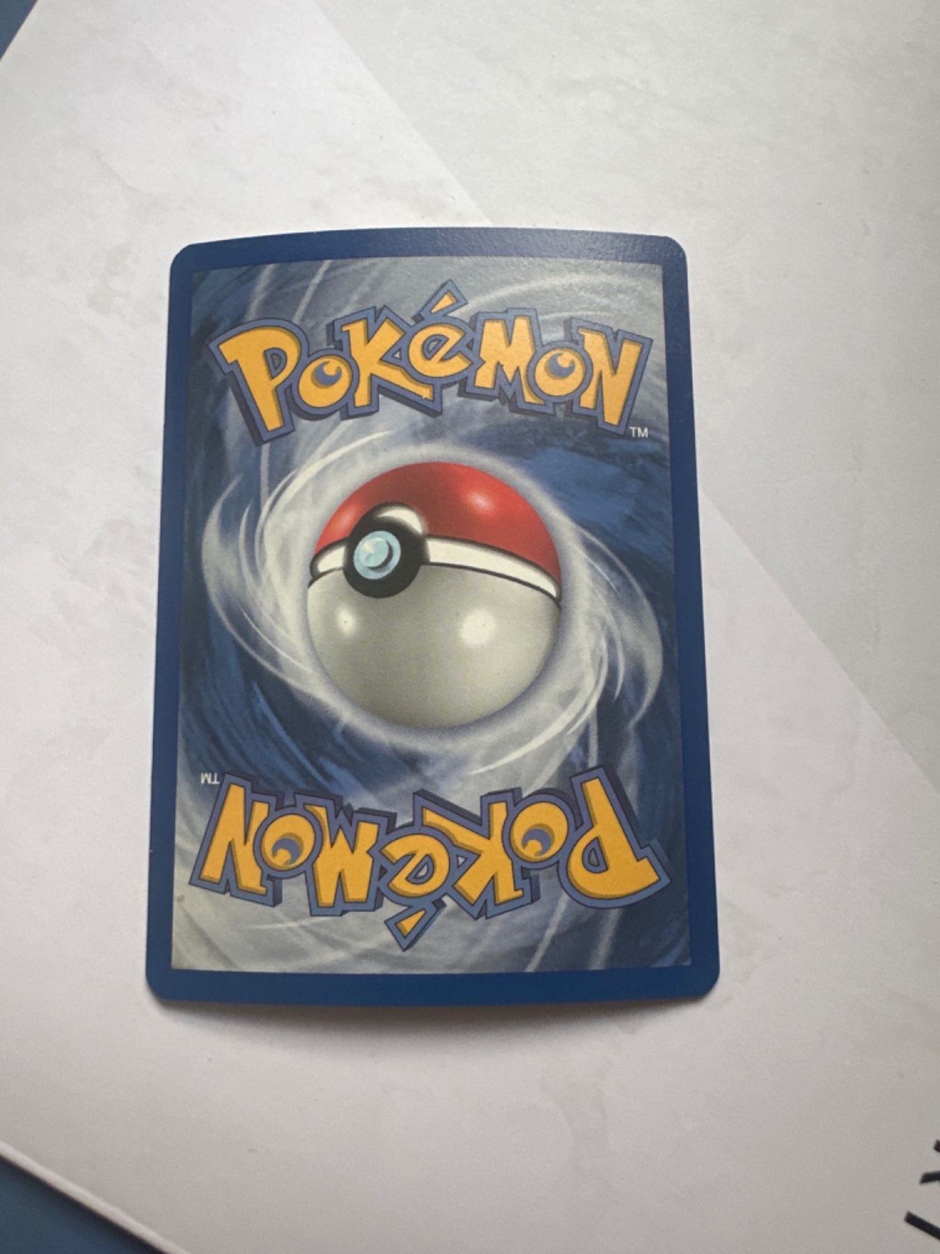 Card back