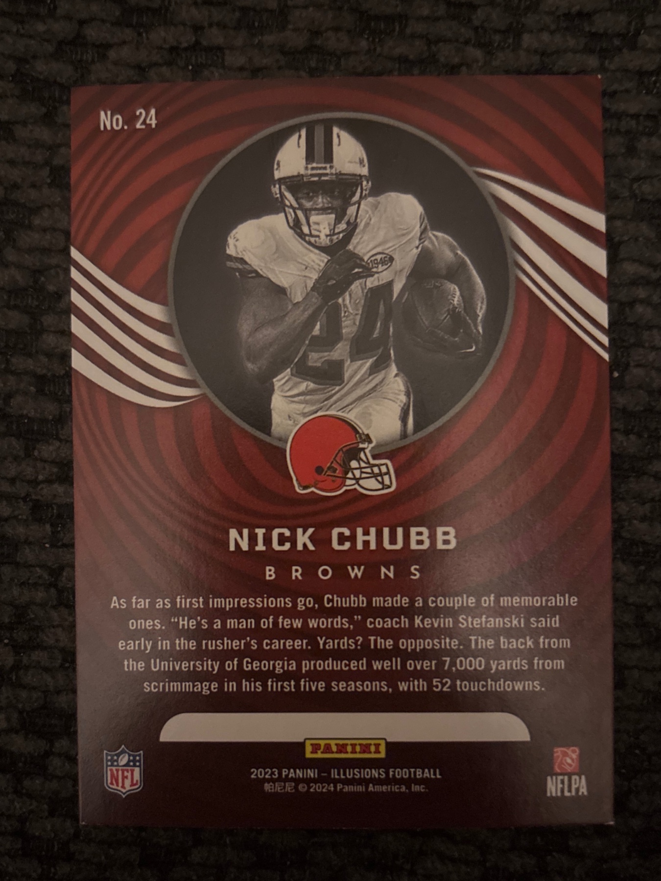 Card back