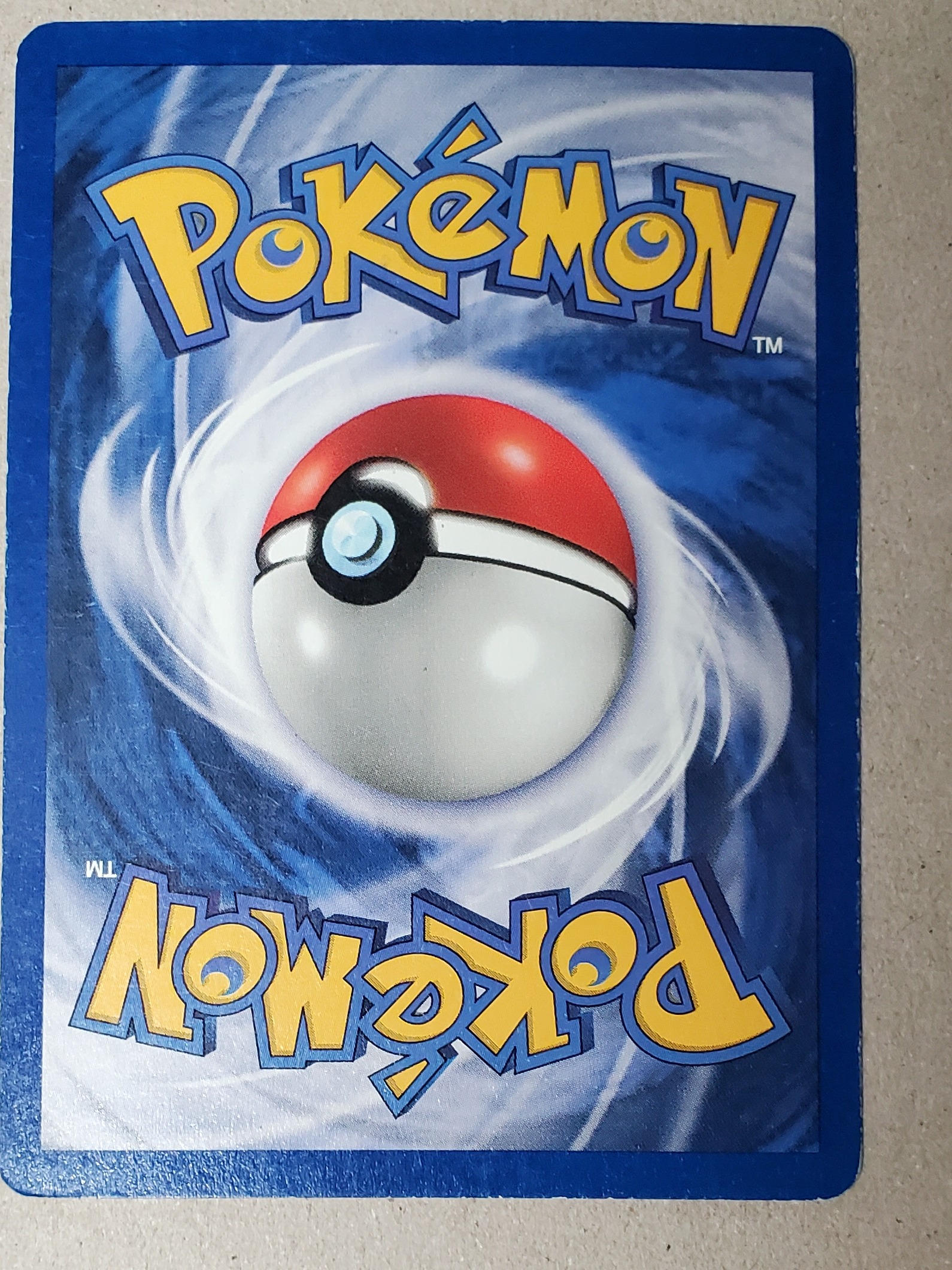 Card back