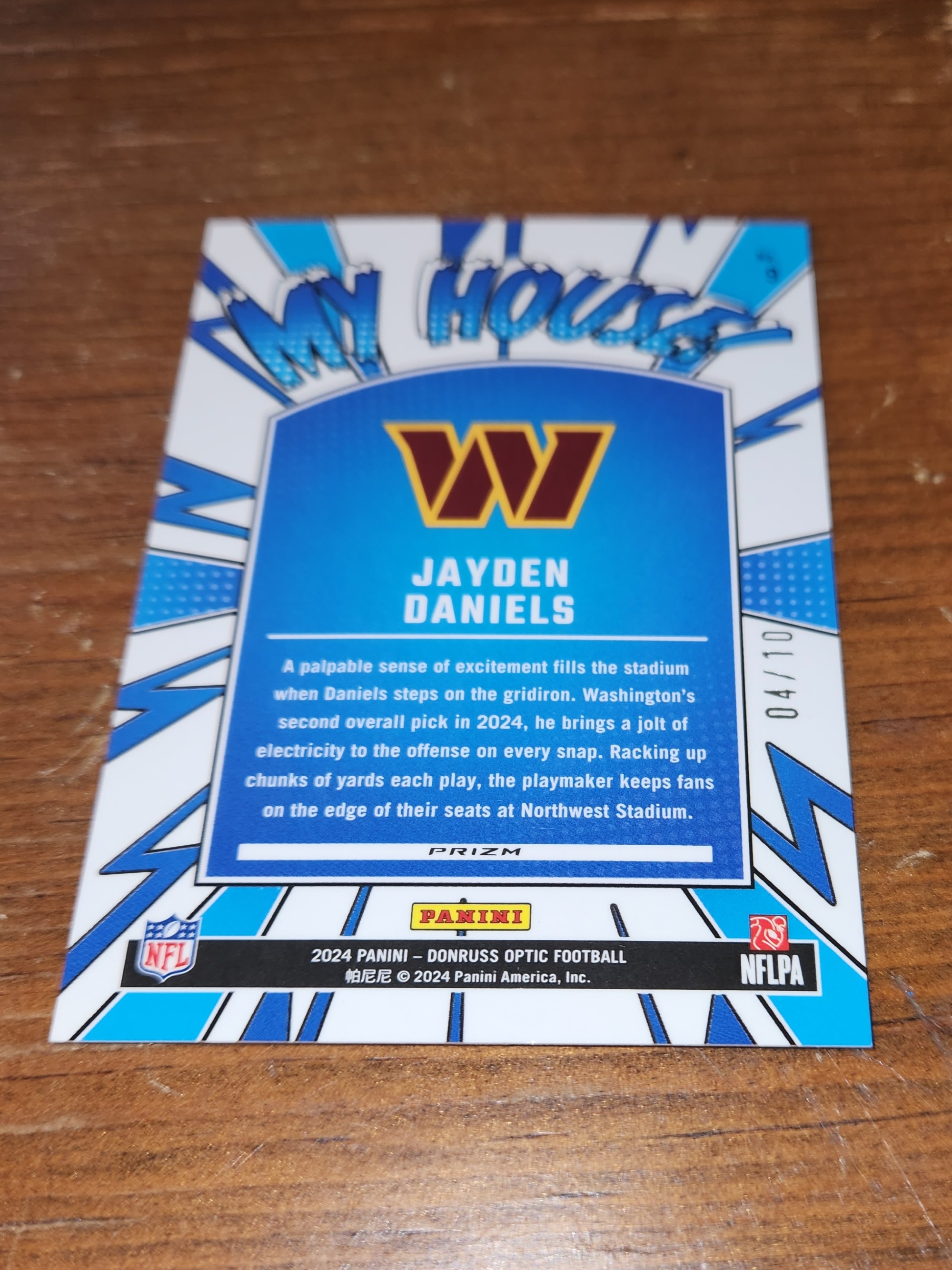 Card back