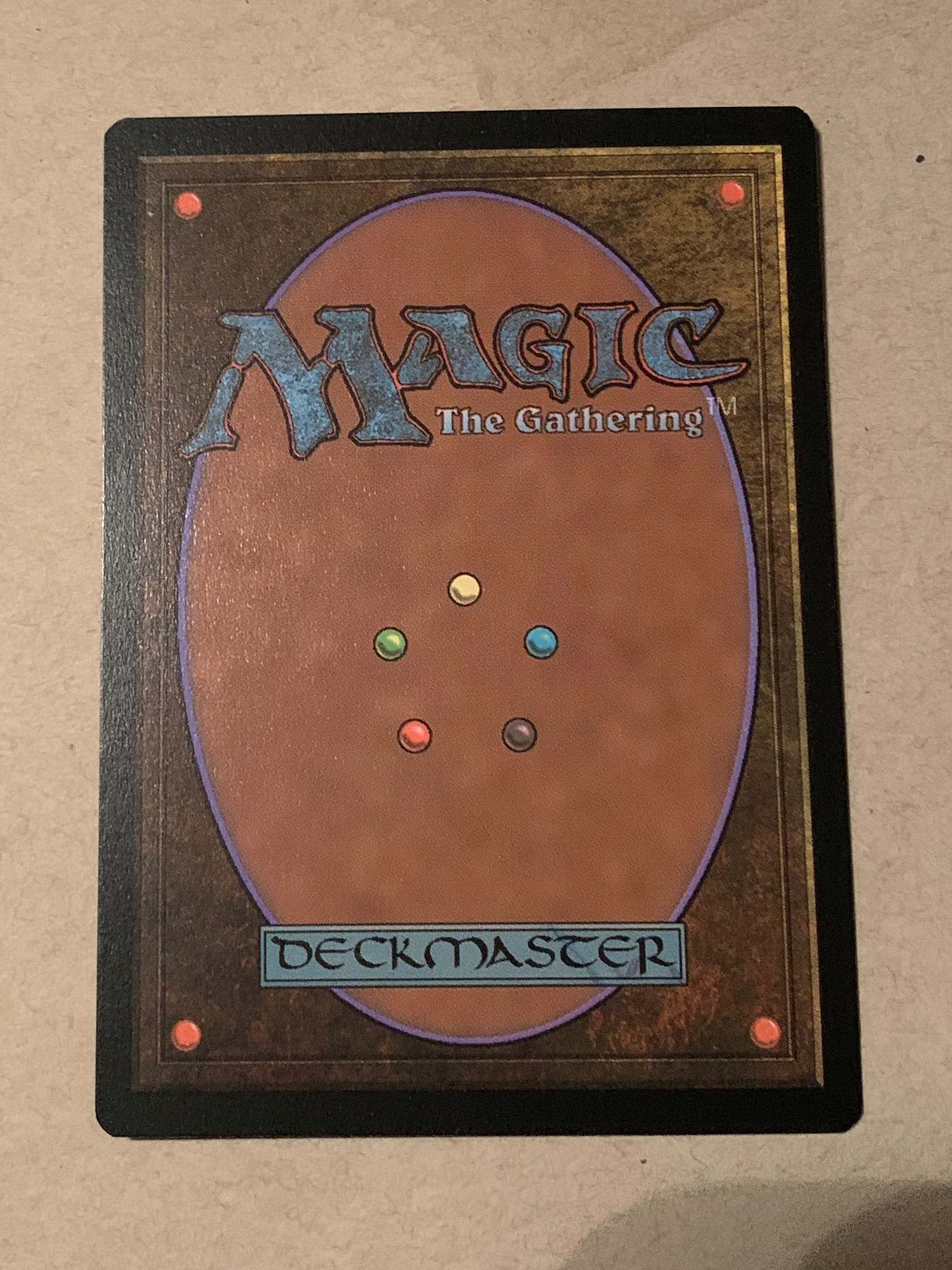 Card back