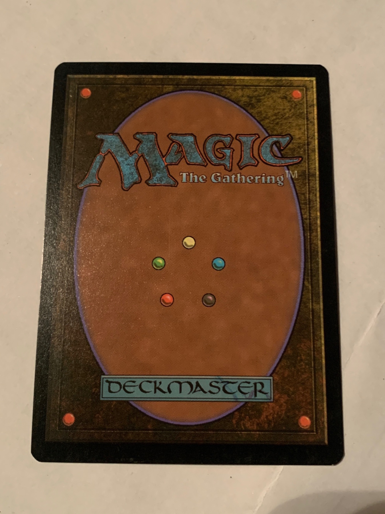 Card back
