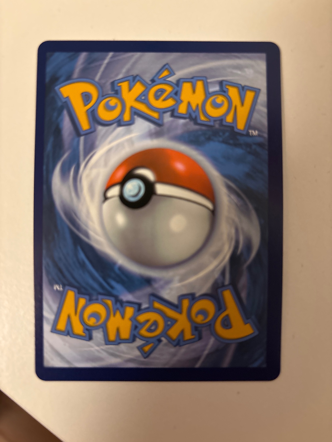 Card back
