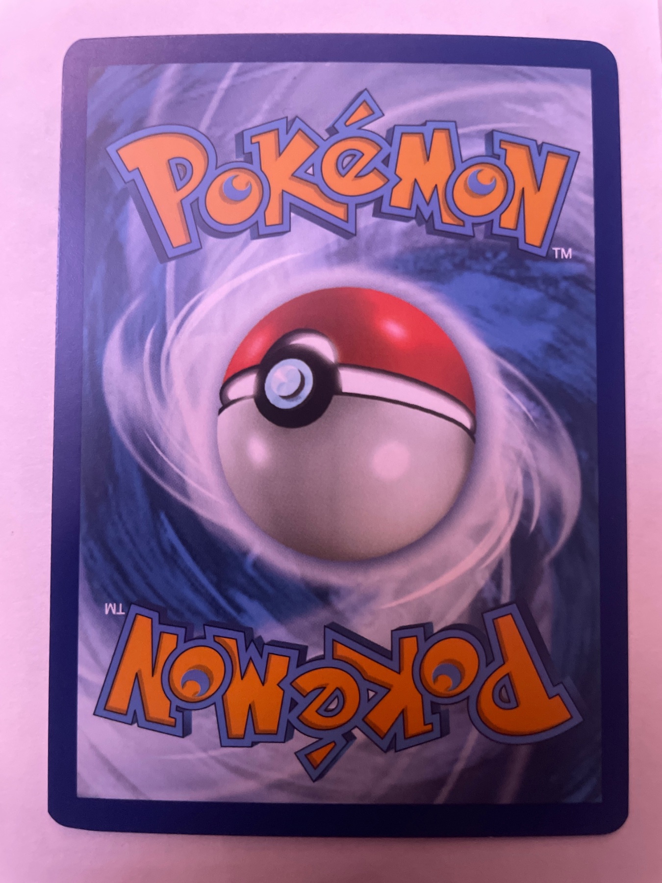 Card back