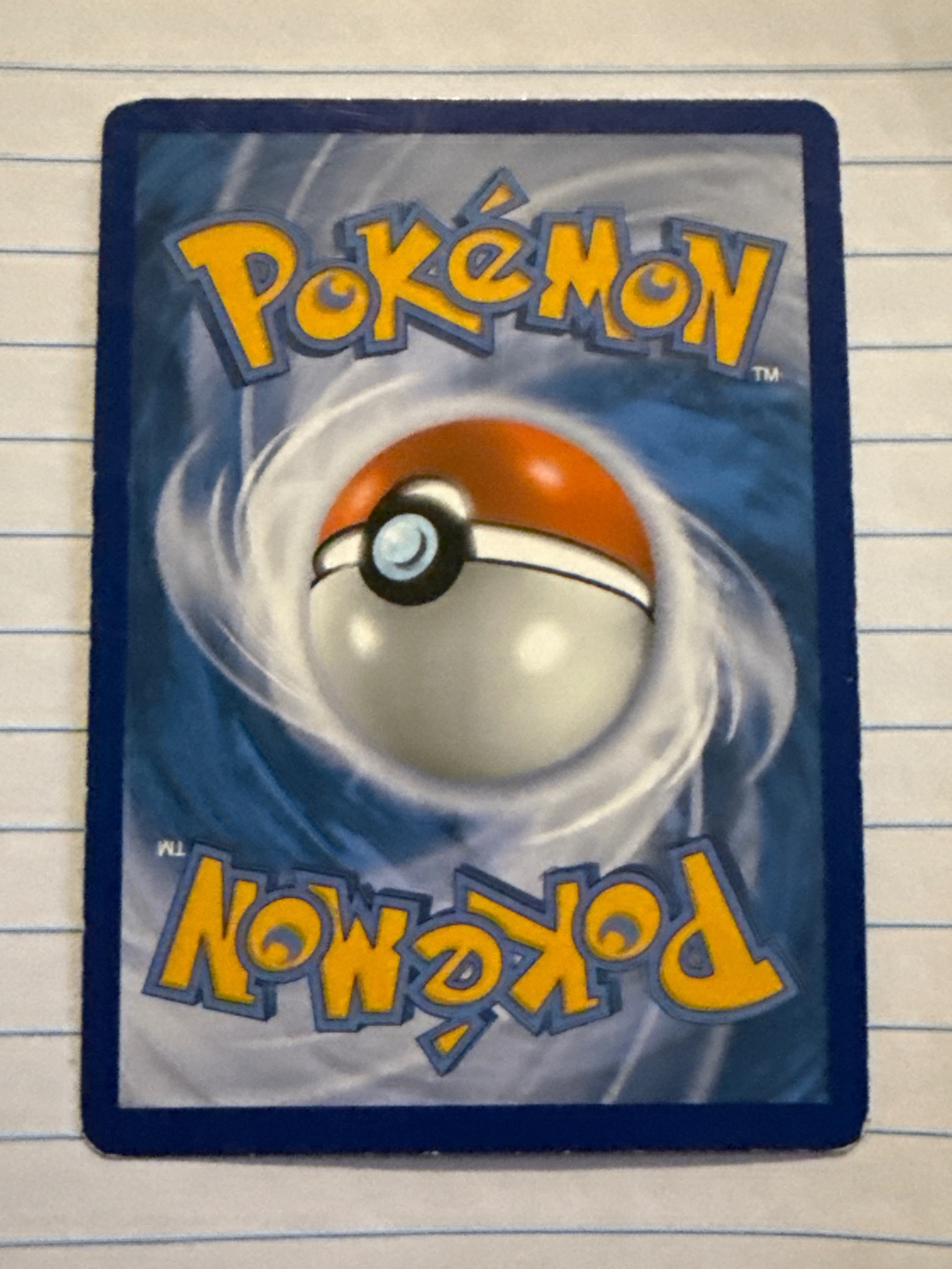 Card back