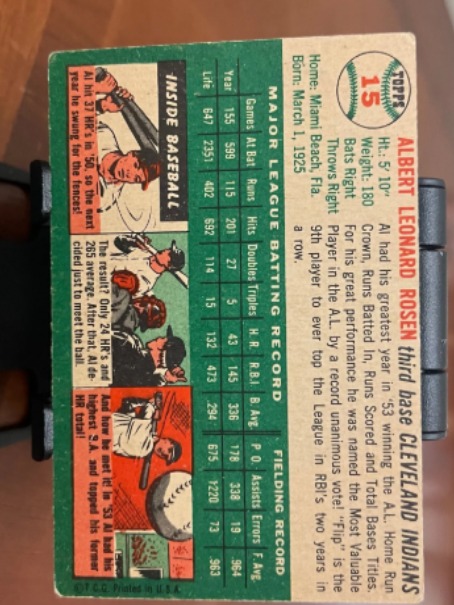 Card back