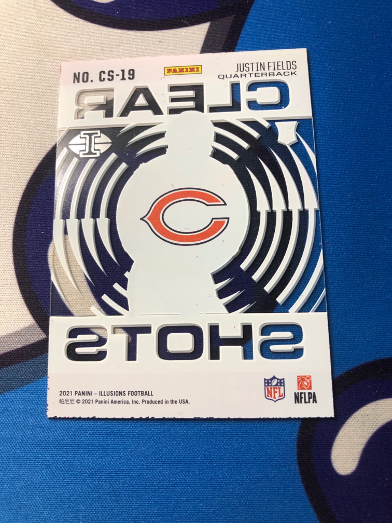 Card back