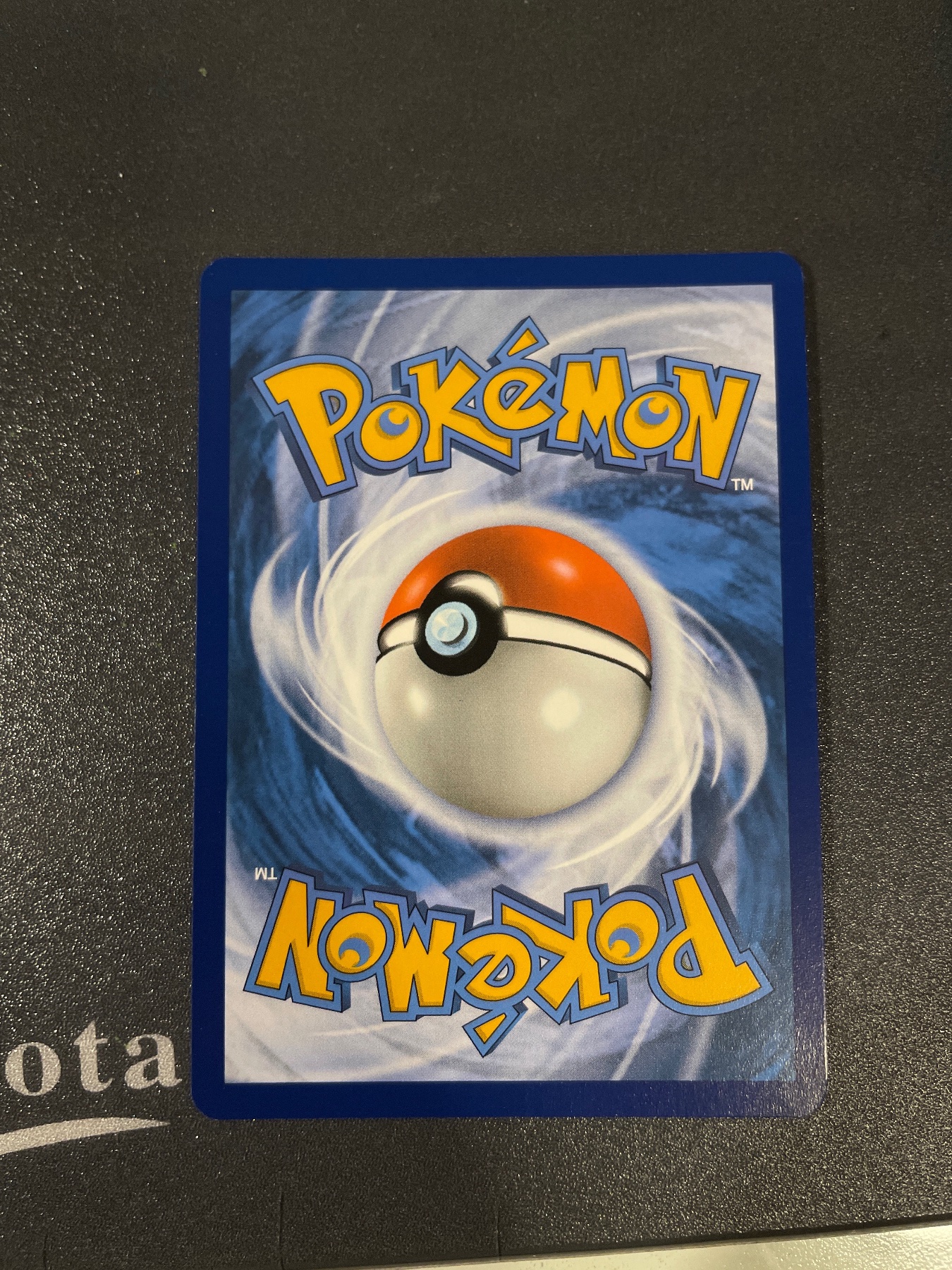 Card back