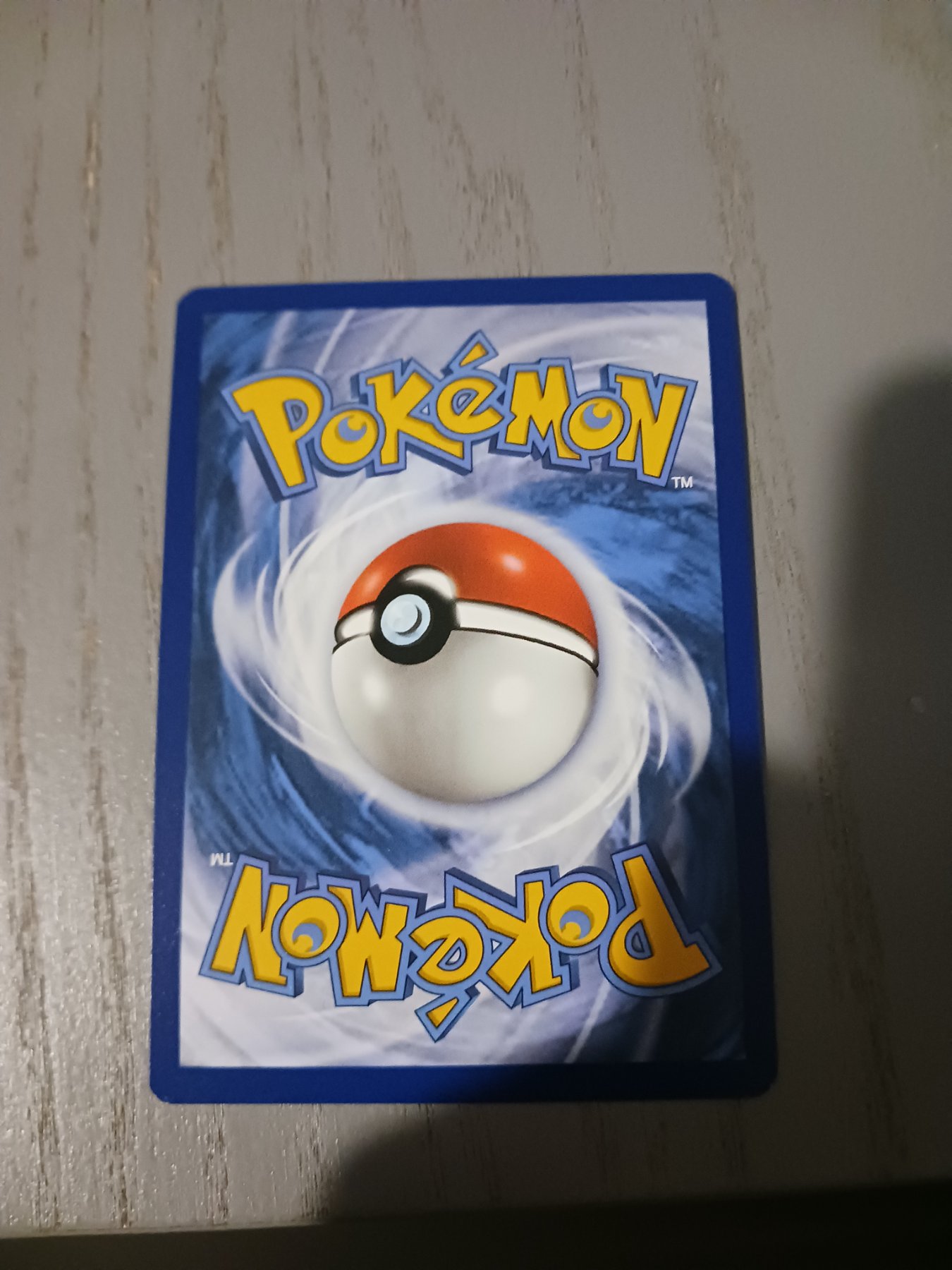 Card back