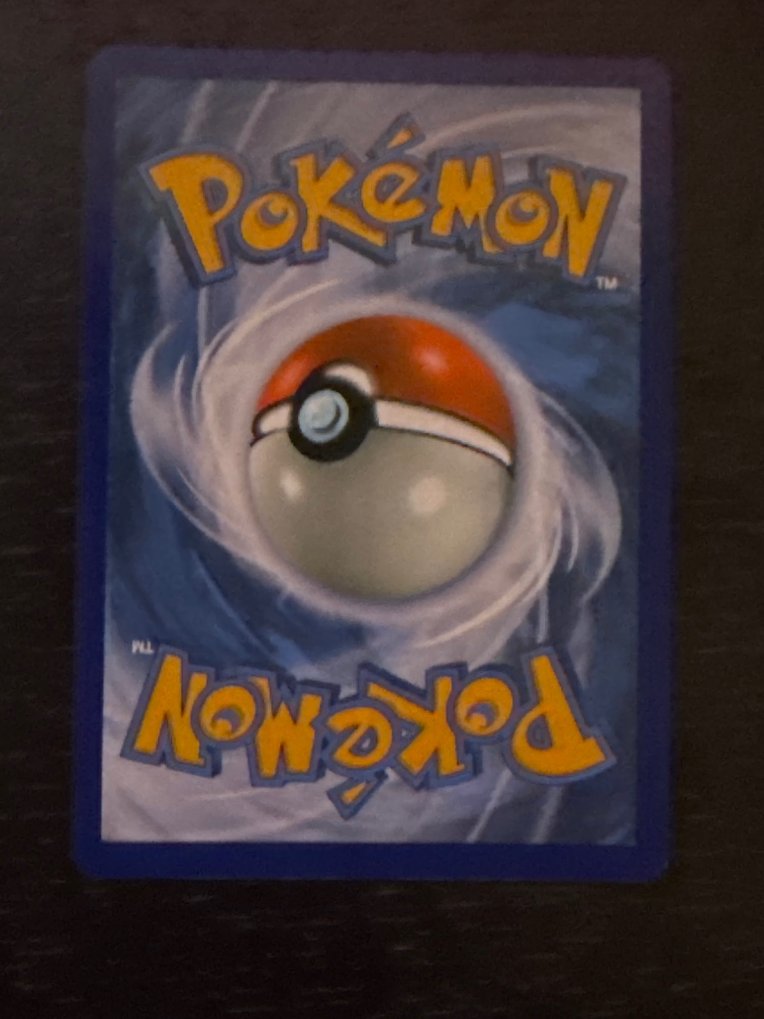 Card back
