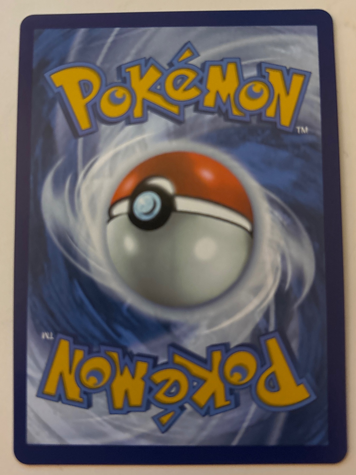 Card back