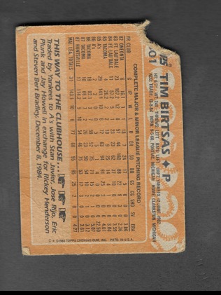 Card back