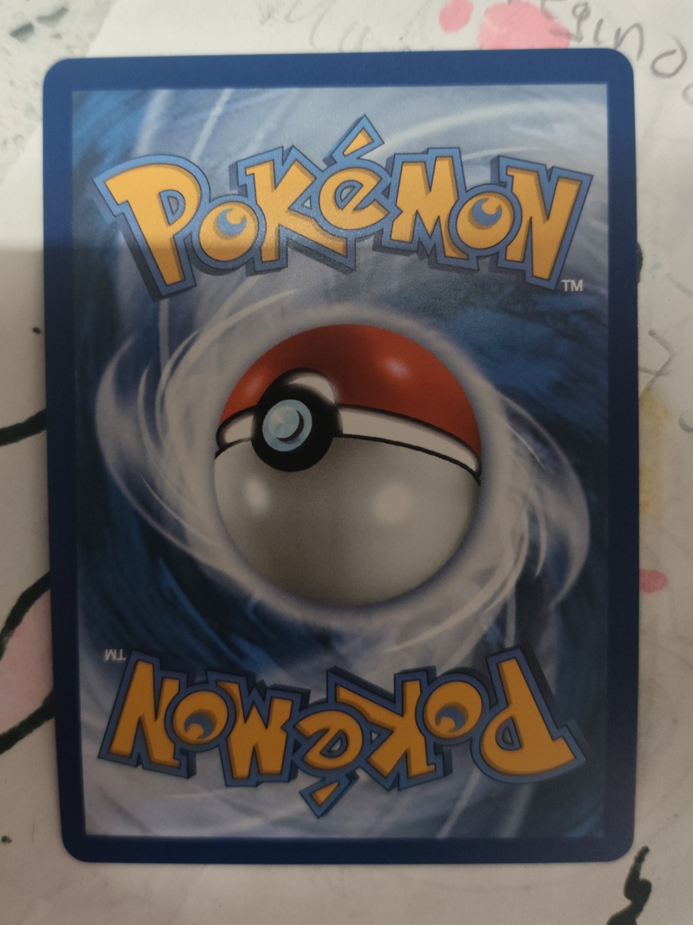 Card back