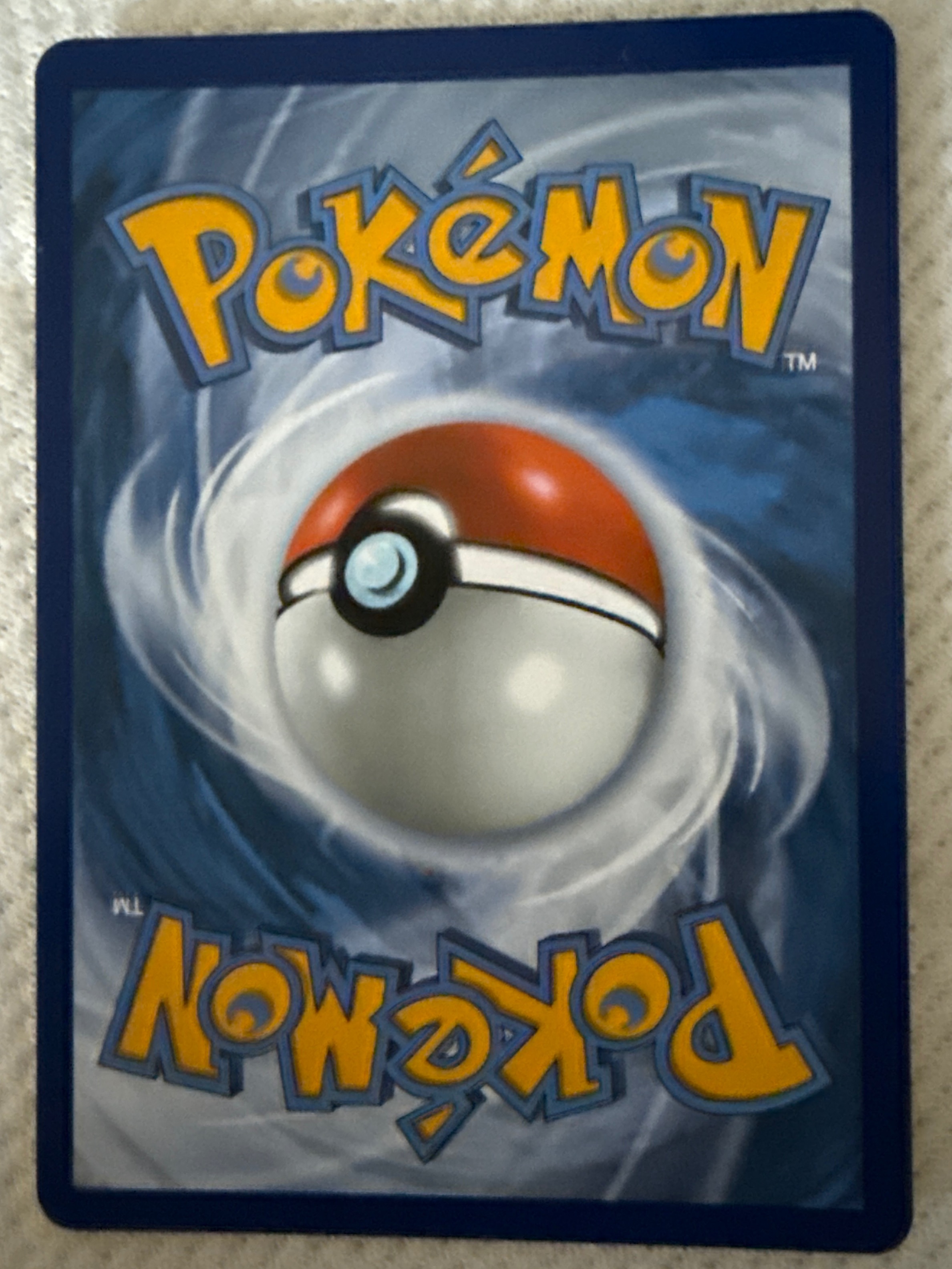 Card back
