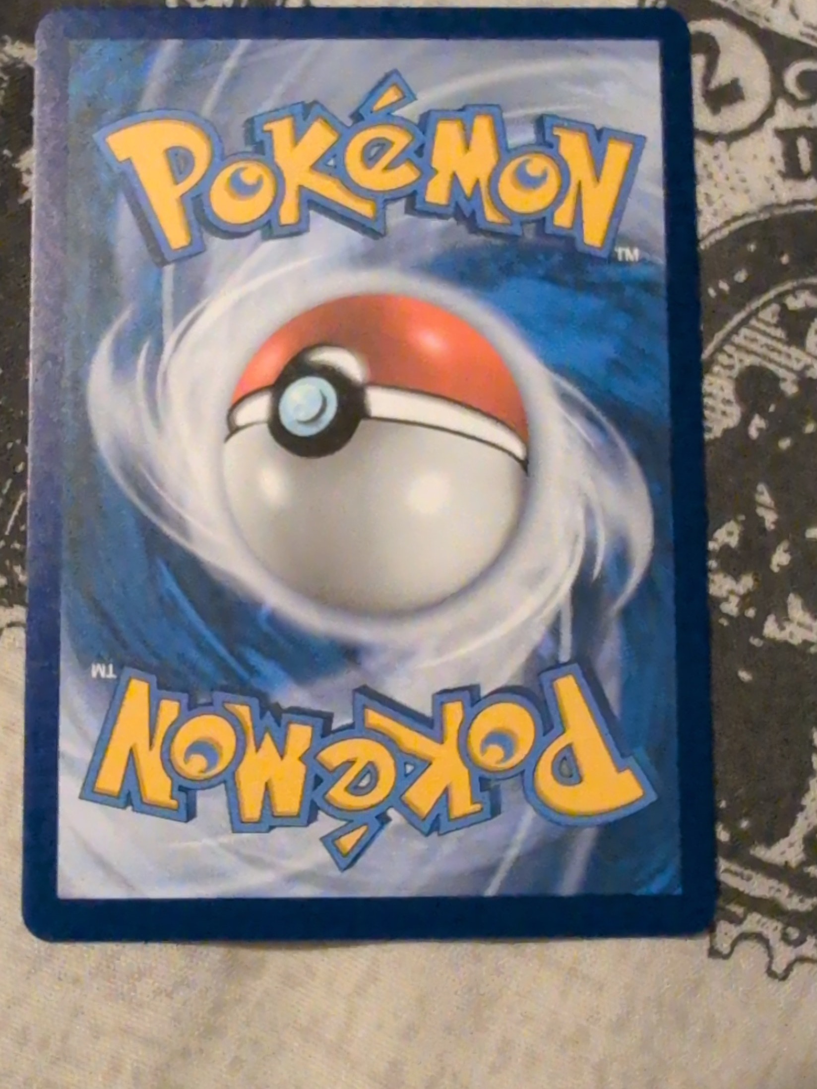 Card back