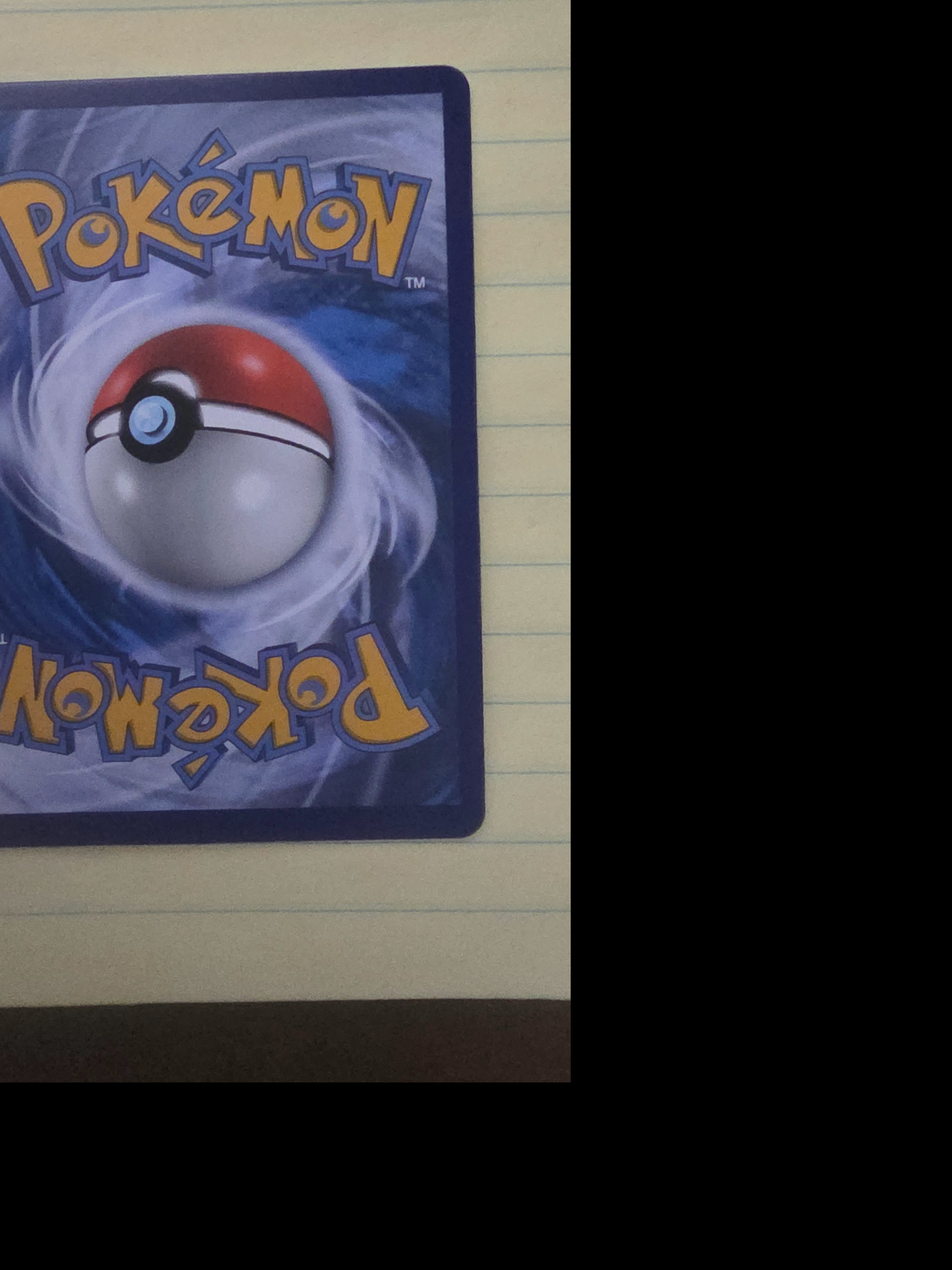Card back