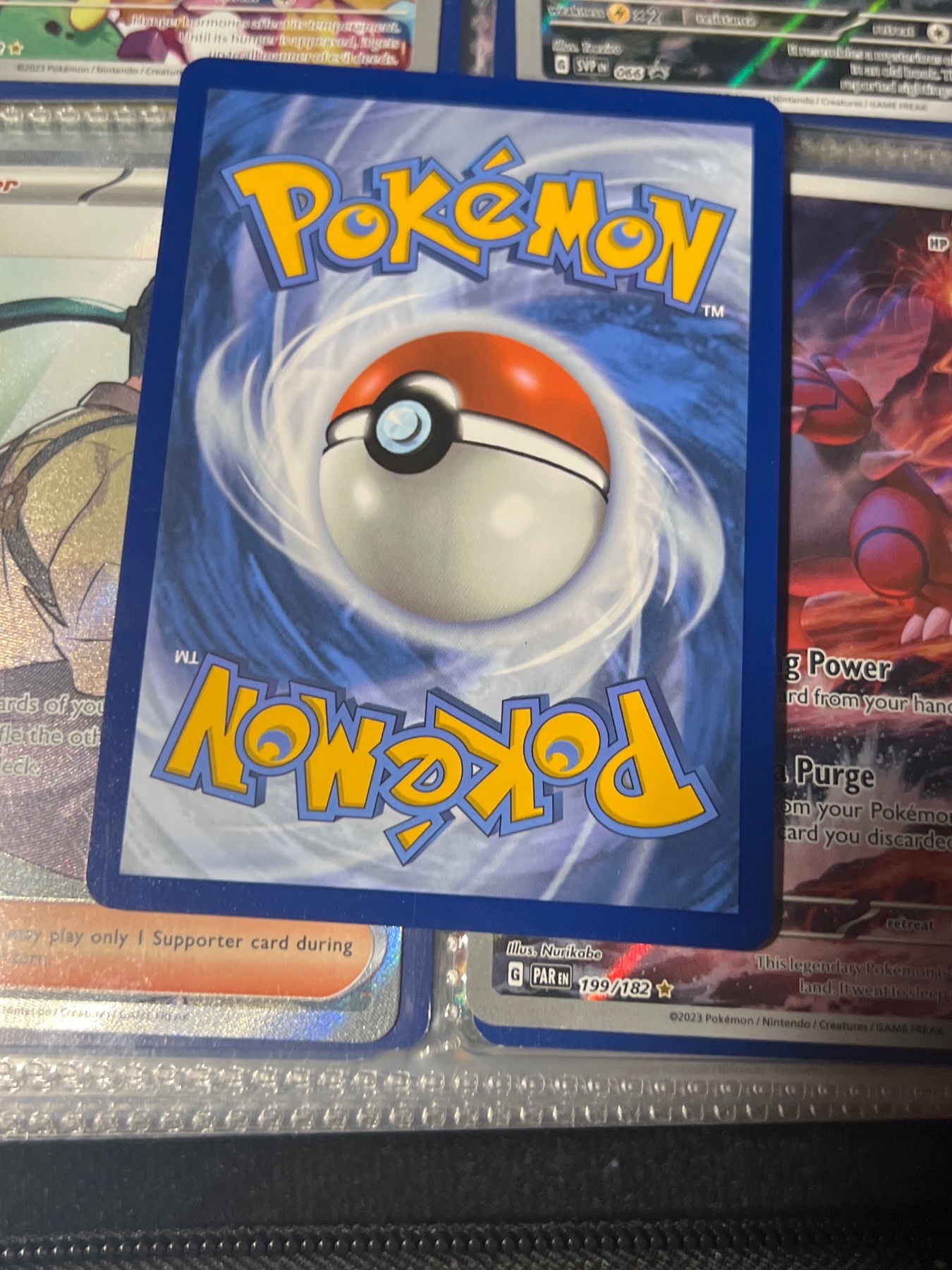 Card back