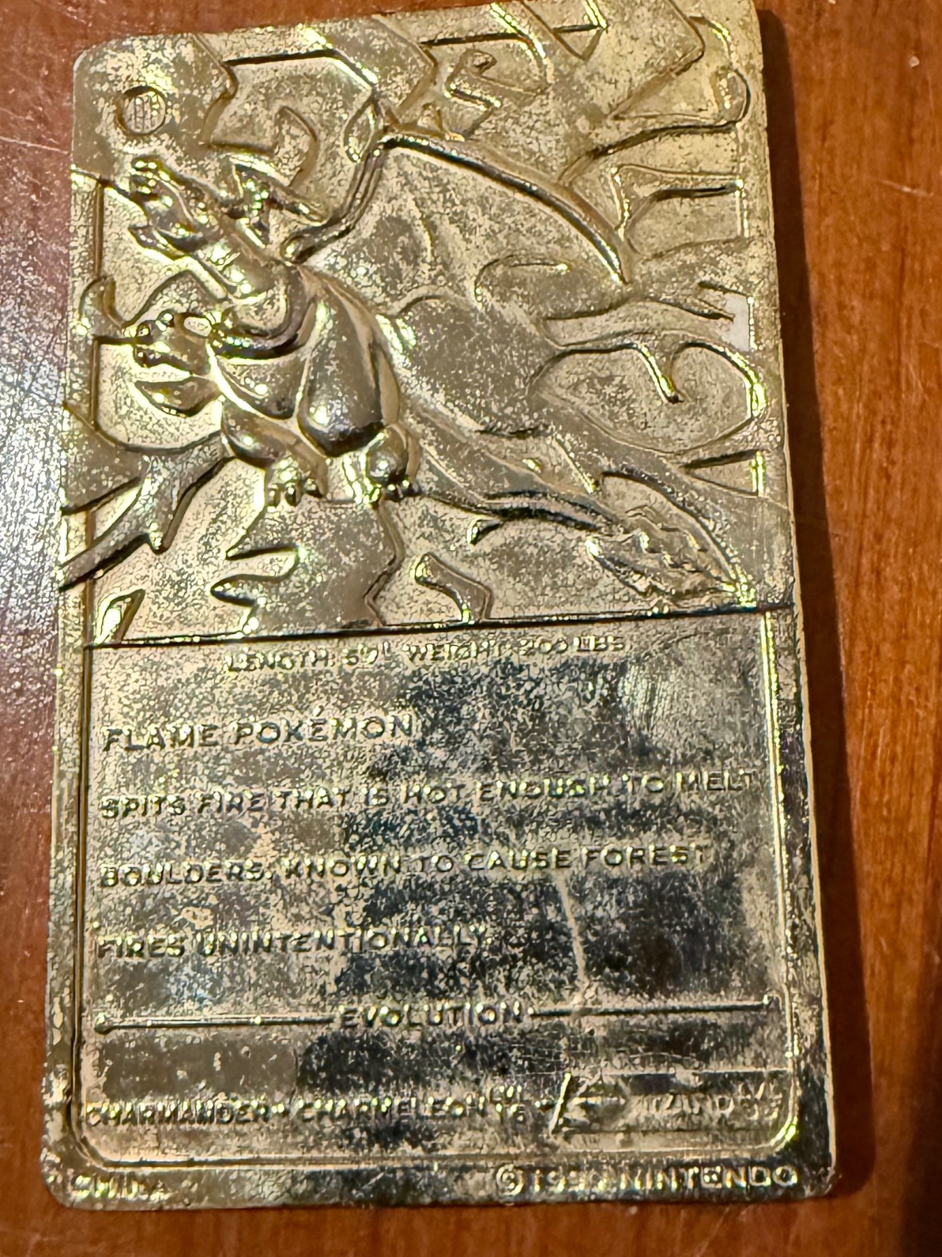 Card back