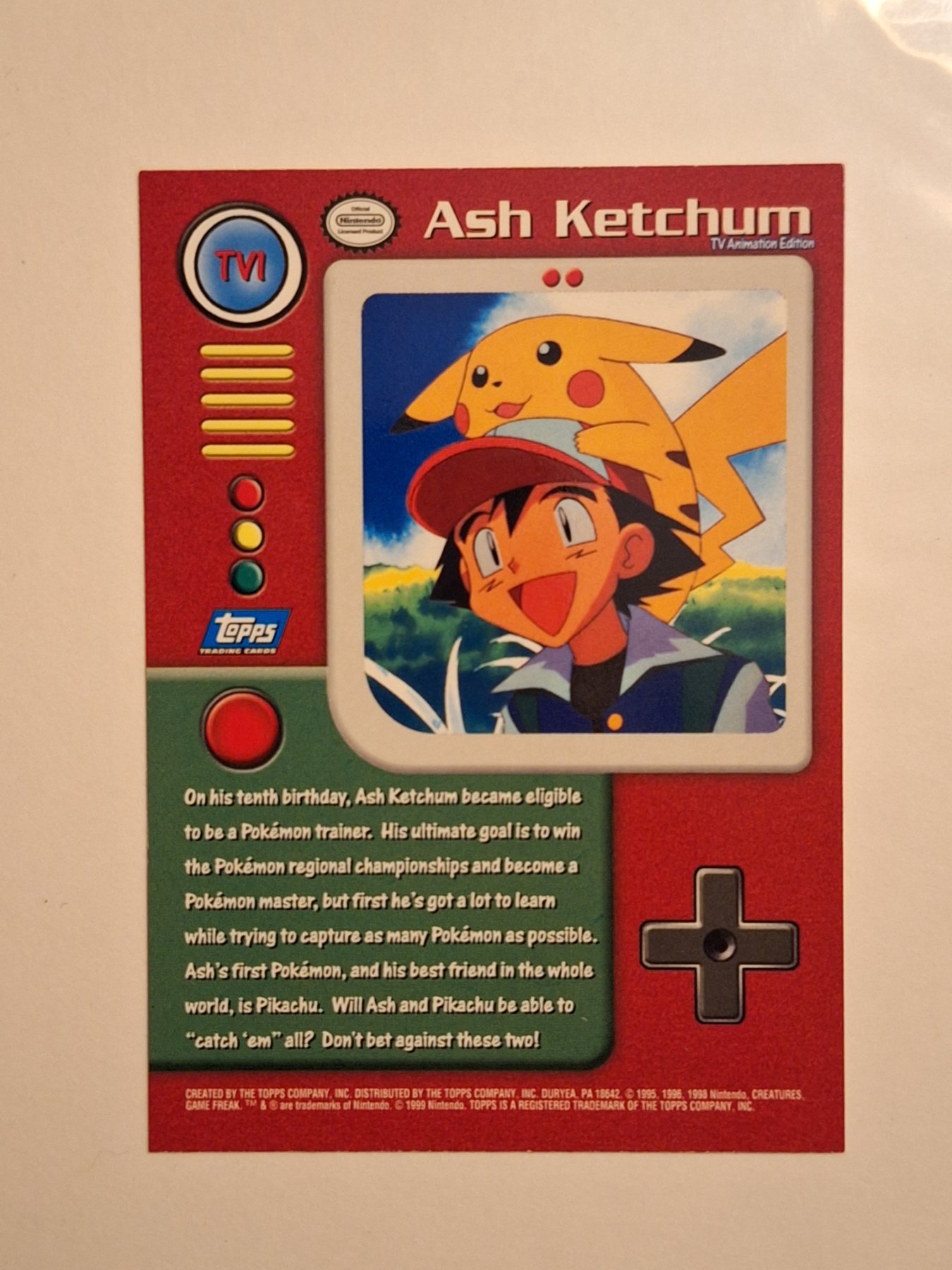Ash Ketchum - TV Animation Edition #TV1 | TCGrader