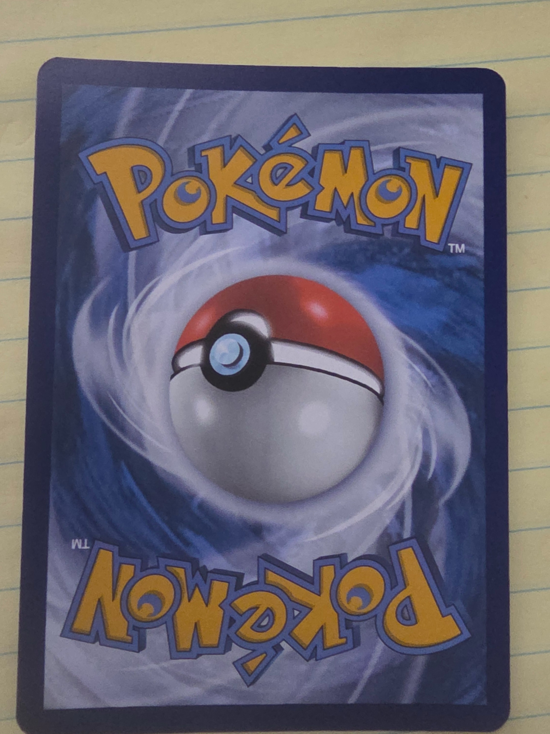 Card back