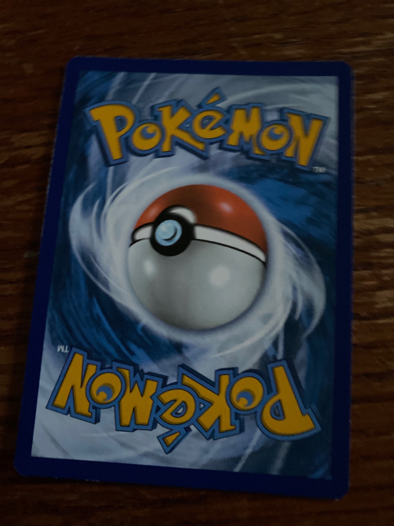 Card back
