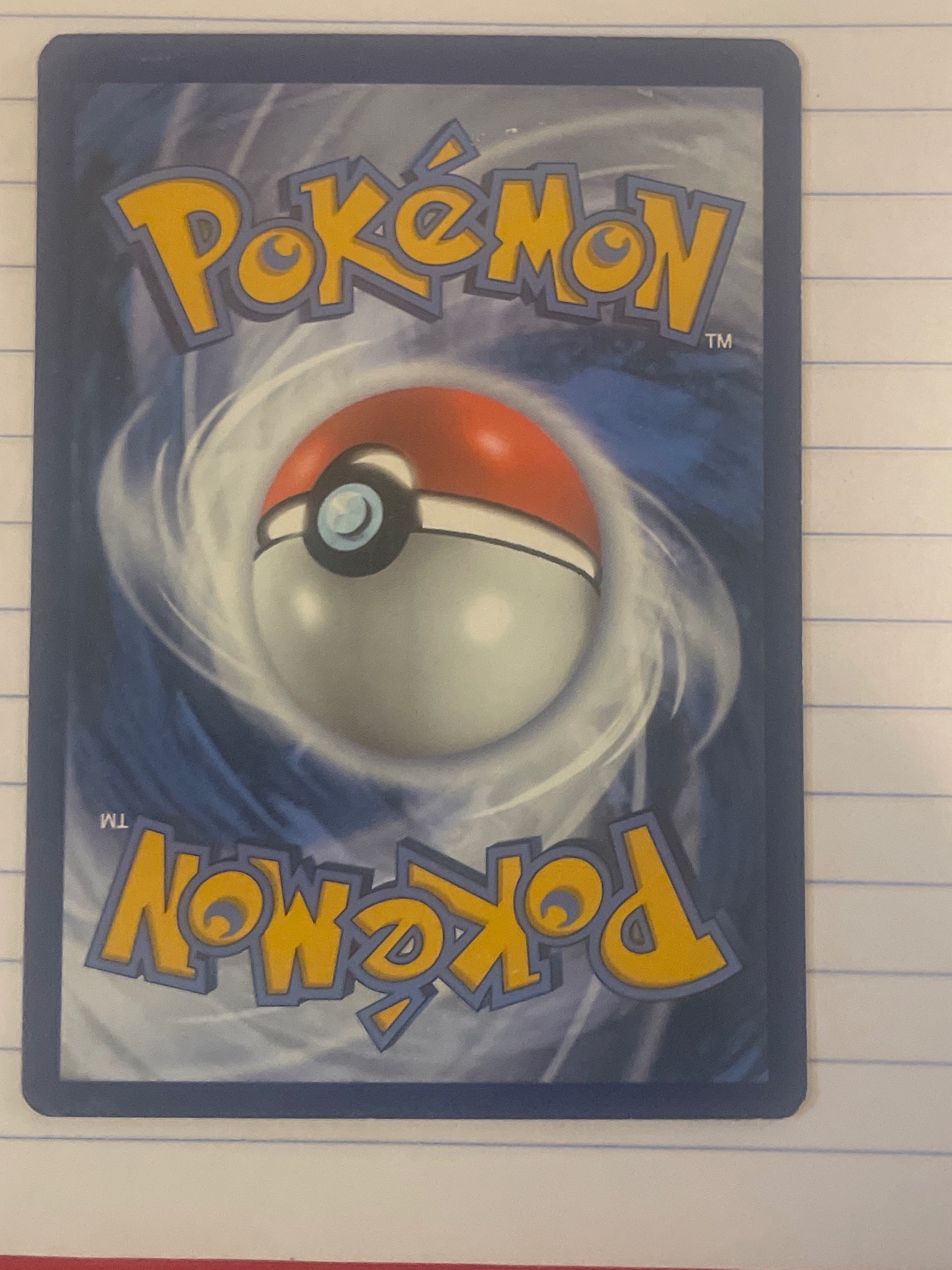 Card back