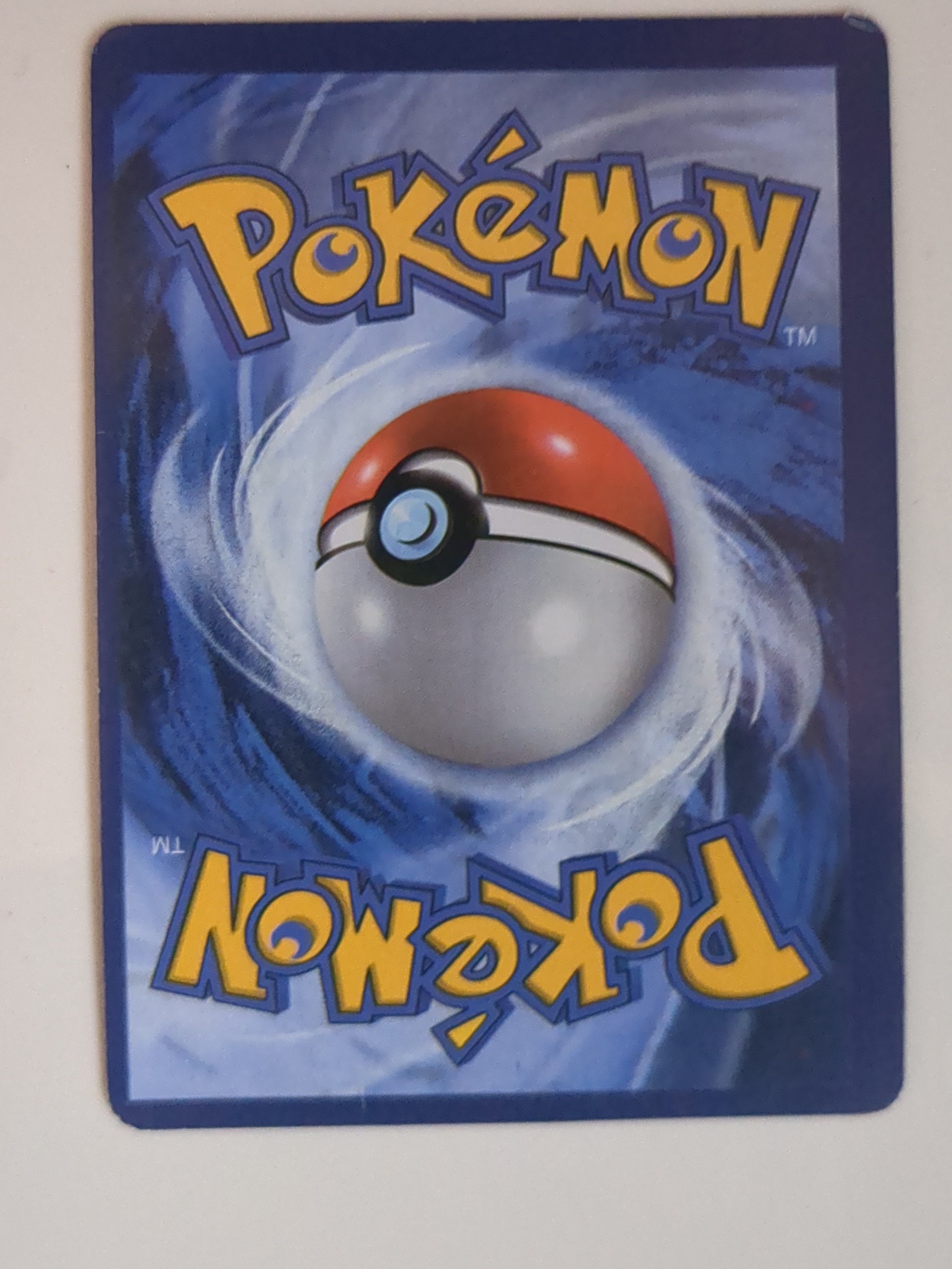 Card back