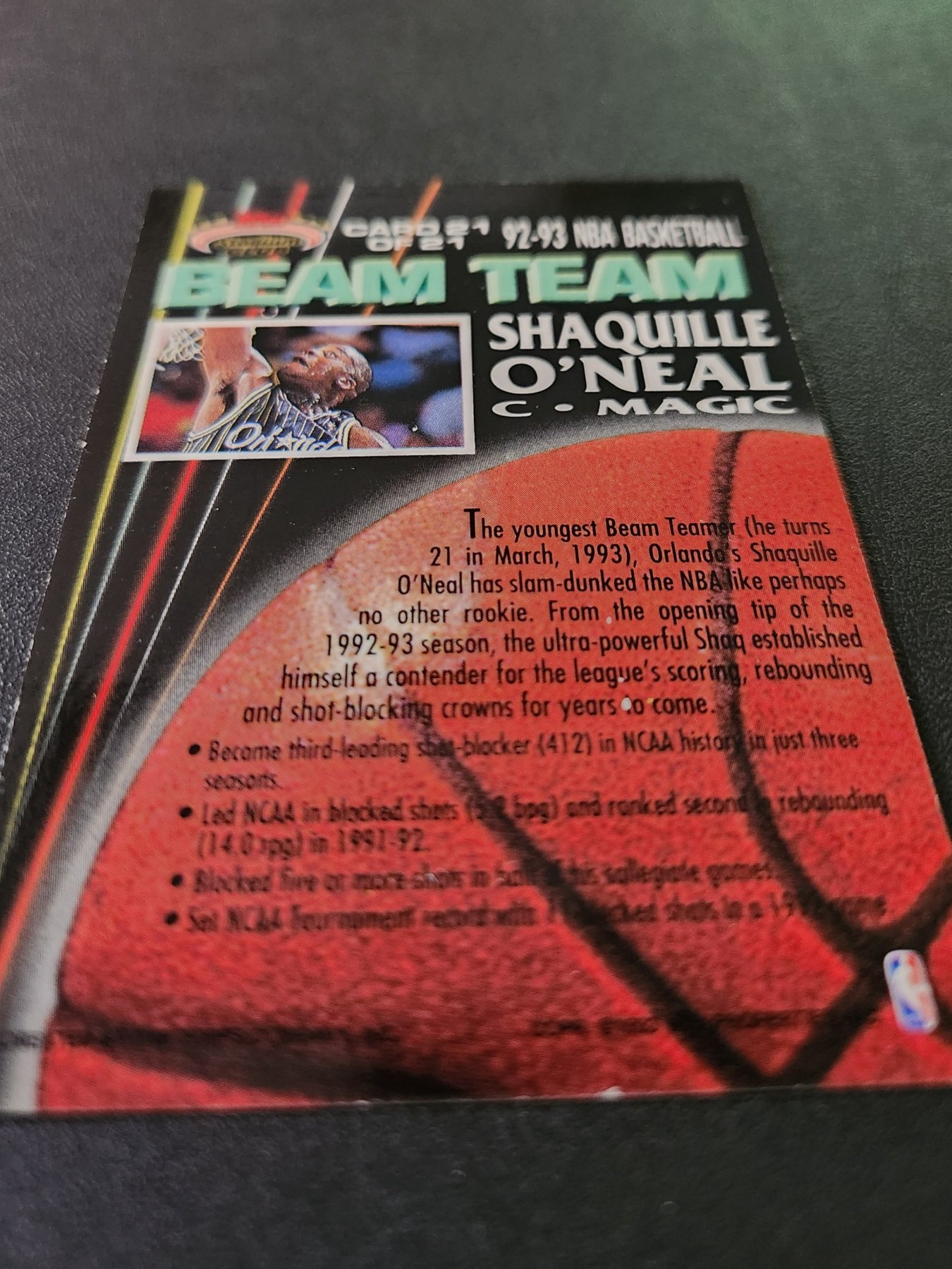 Card back