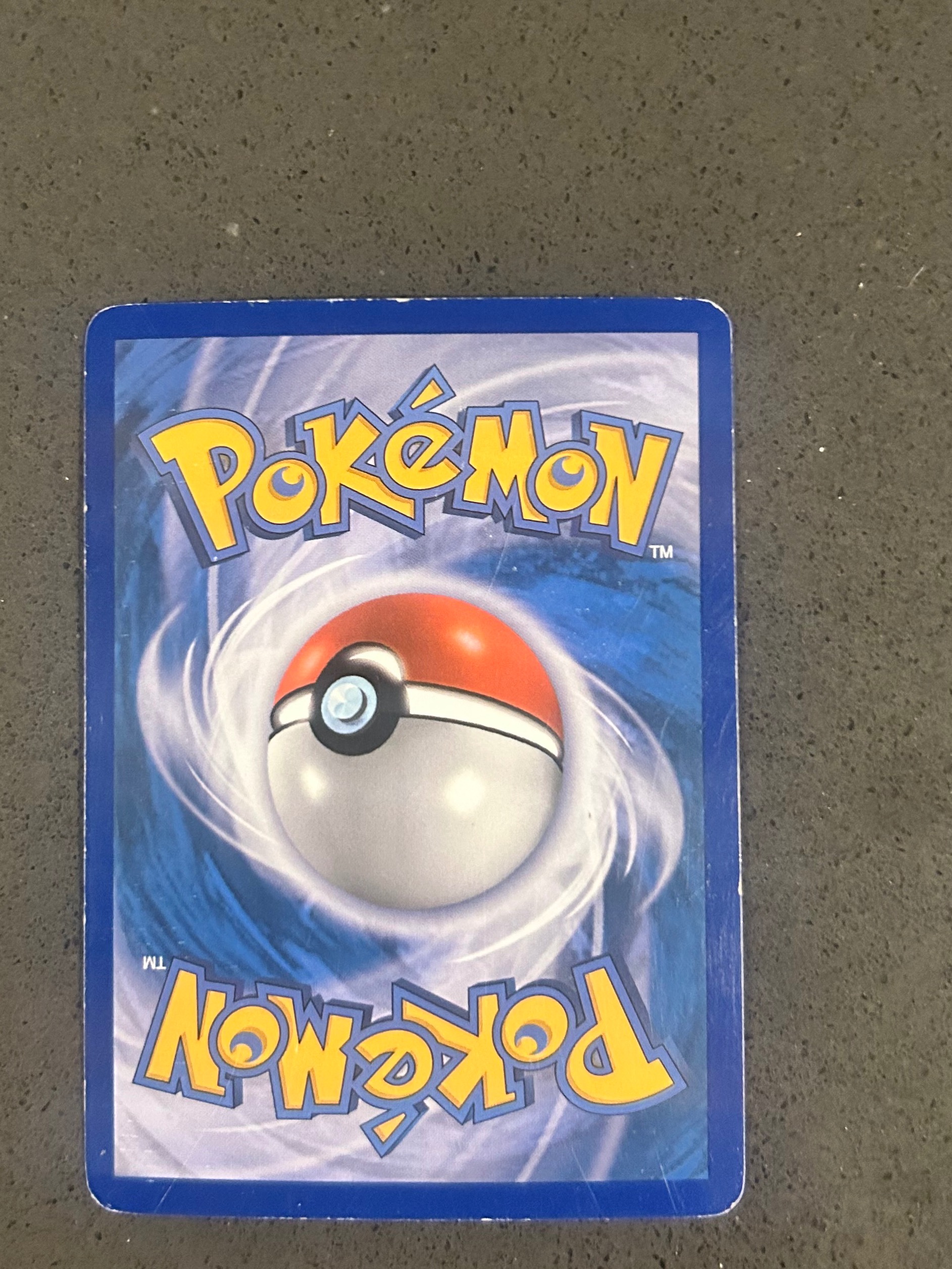 Card back