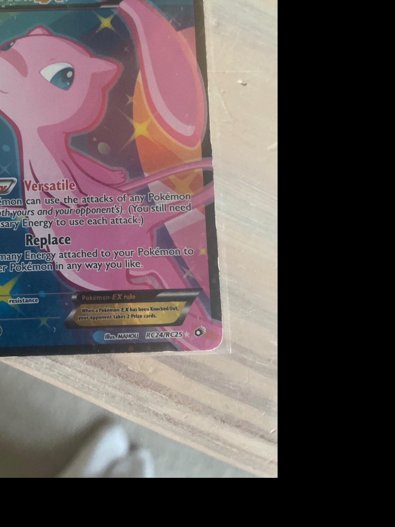 Card back