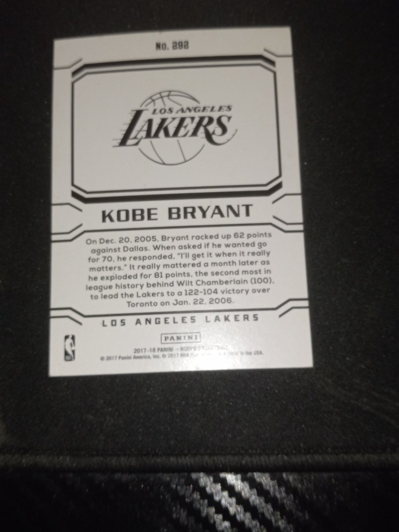 Card back