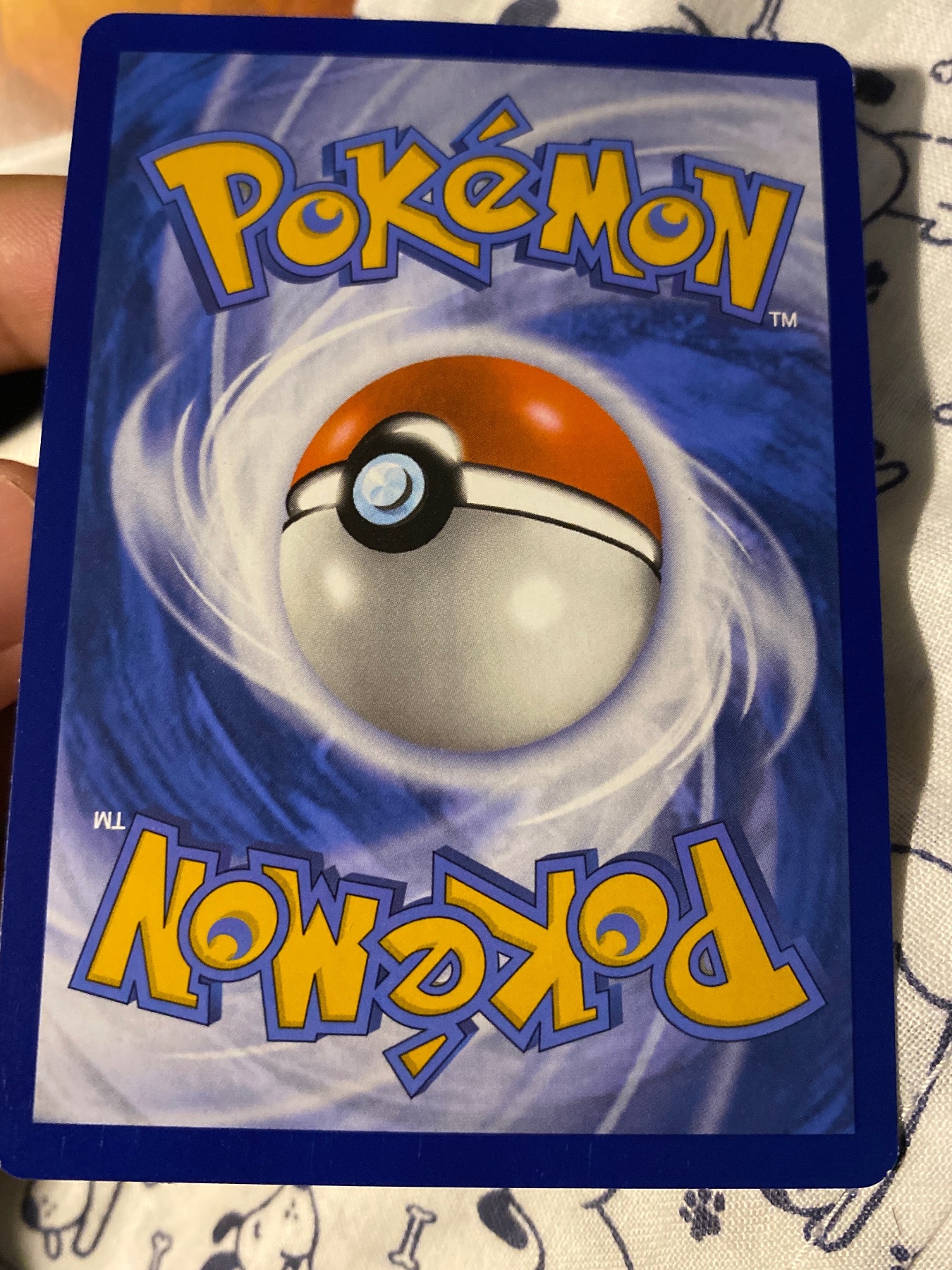 Card back