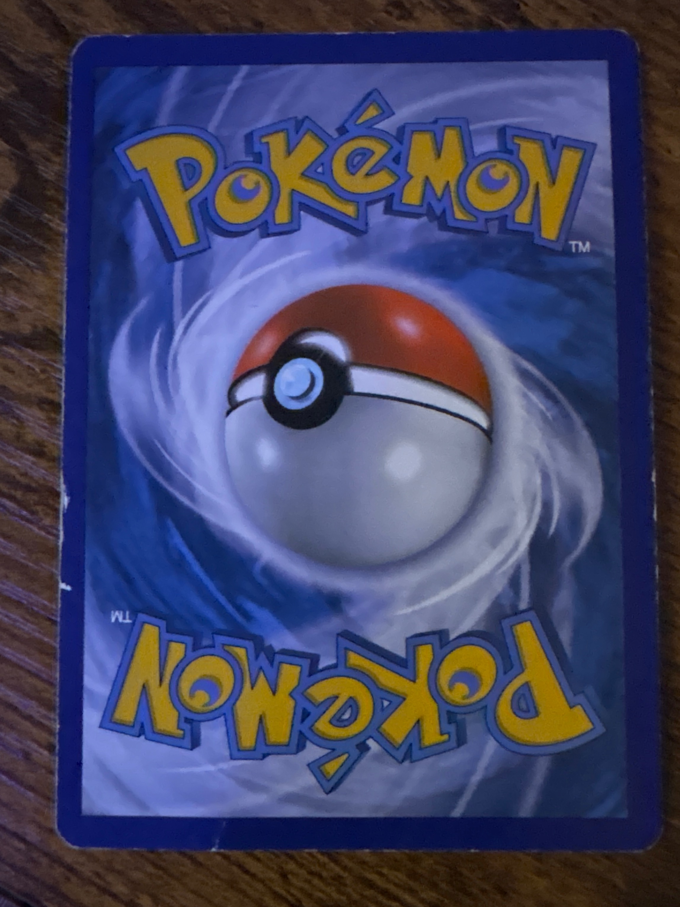 Card back