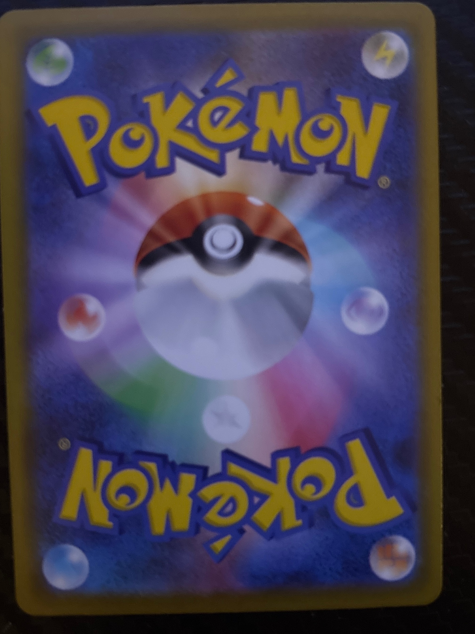 Card back
